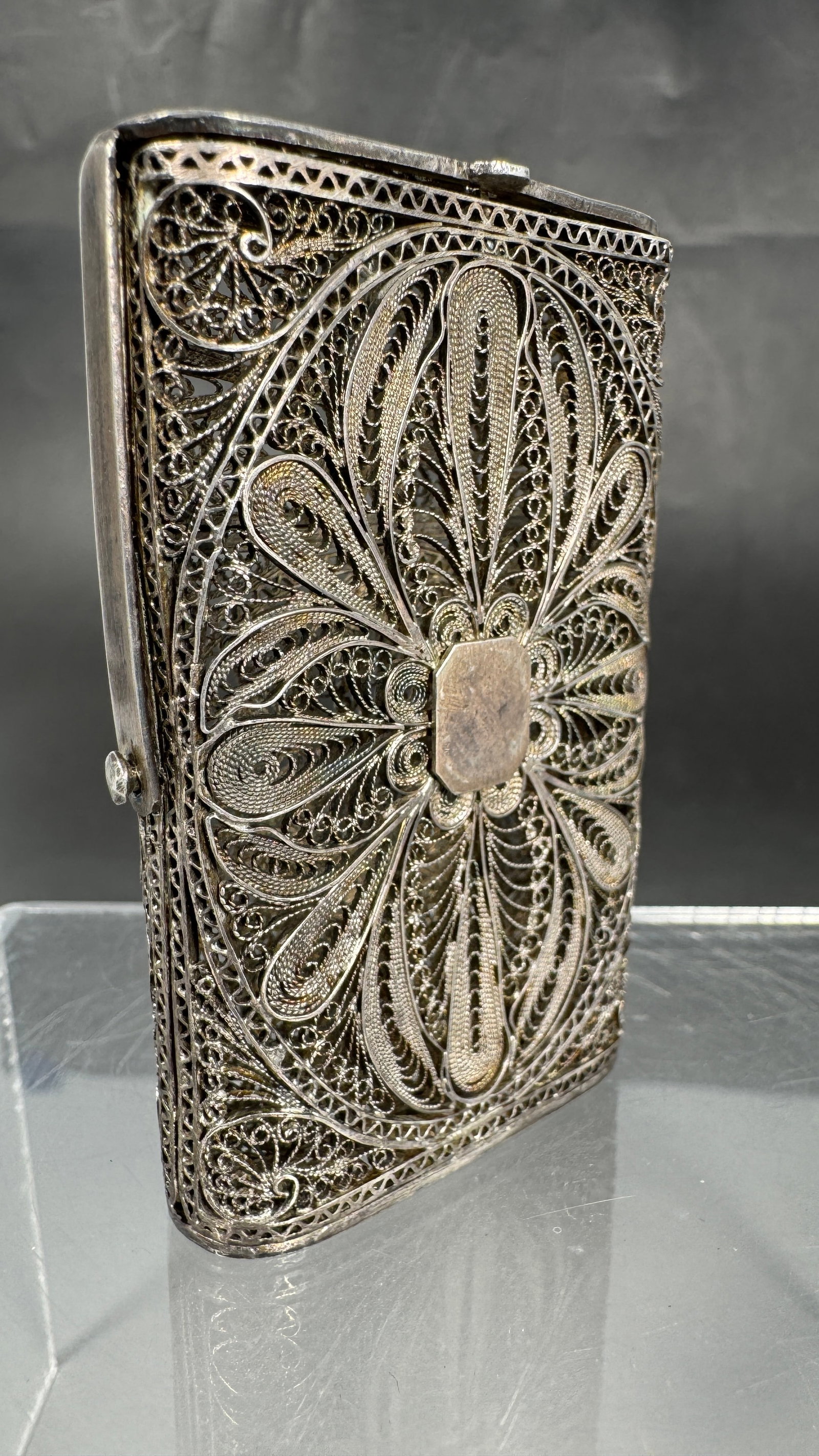 Filigree Calling Card Case - 5