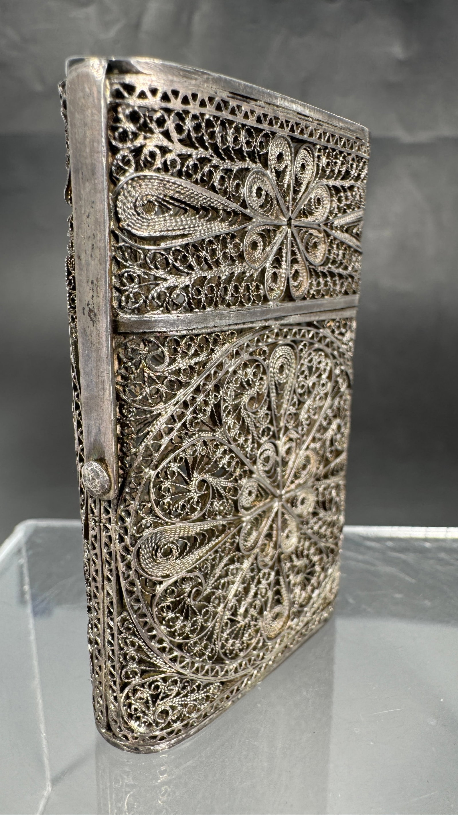 Filigree Calling Card Case - 6