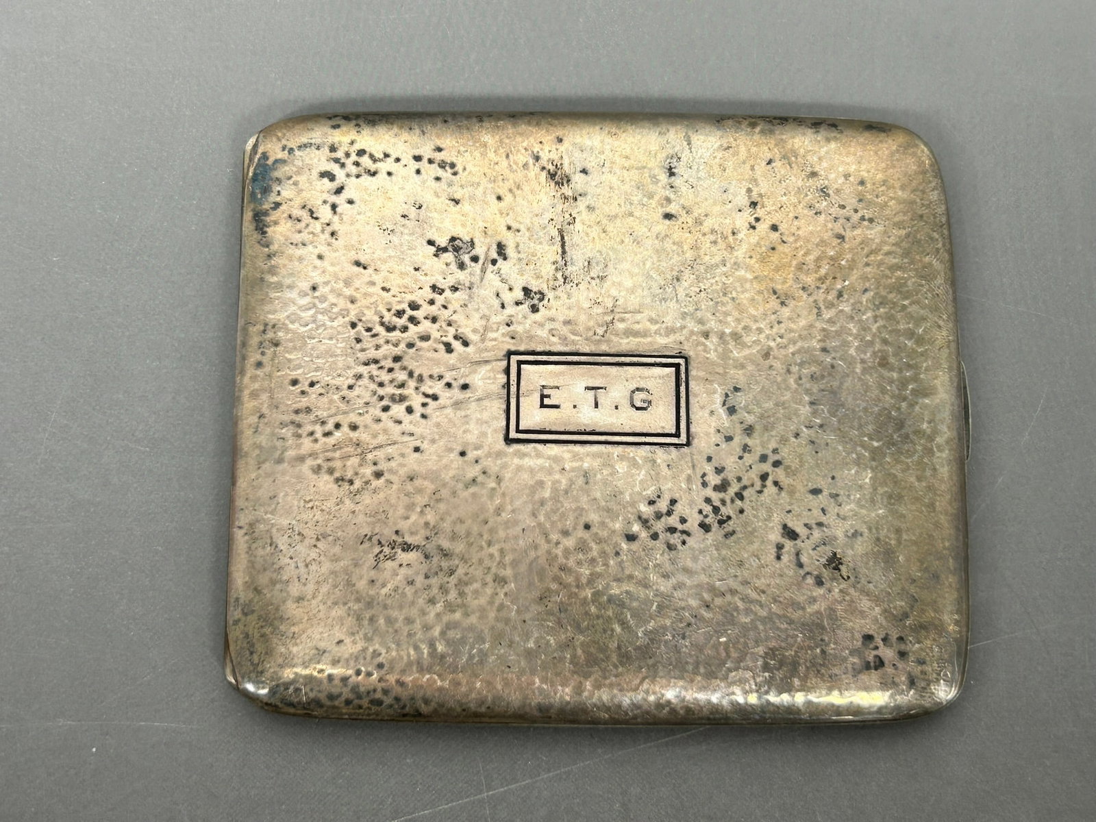 Hammered Silver Box - 6