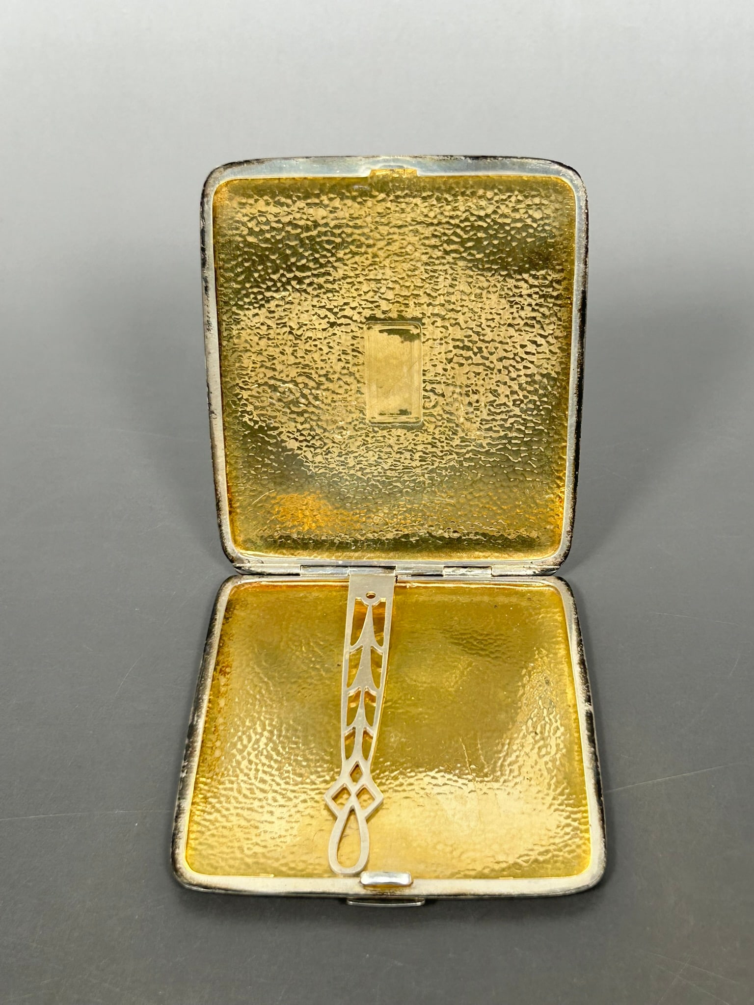 Hammered Silver Box - 8