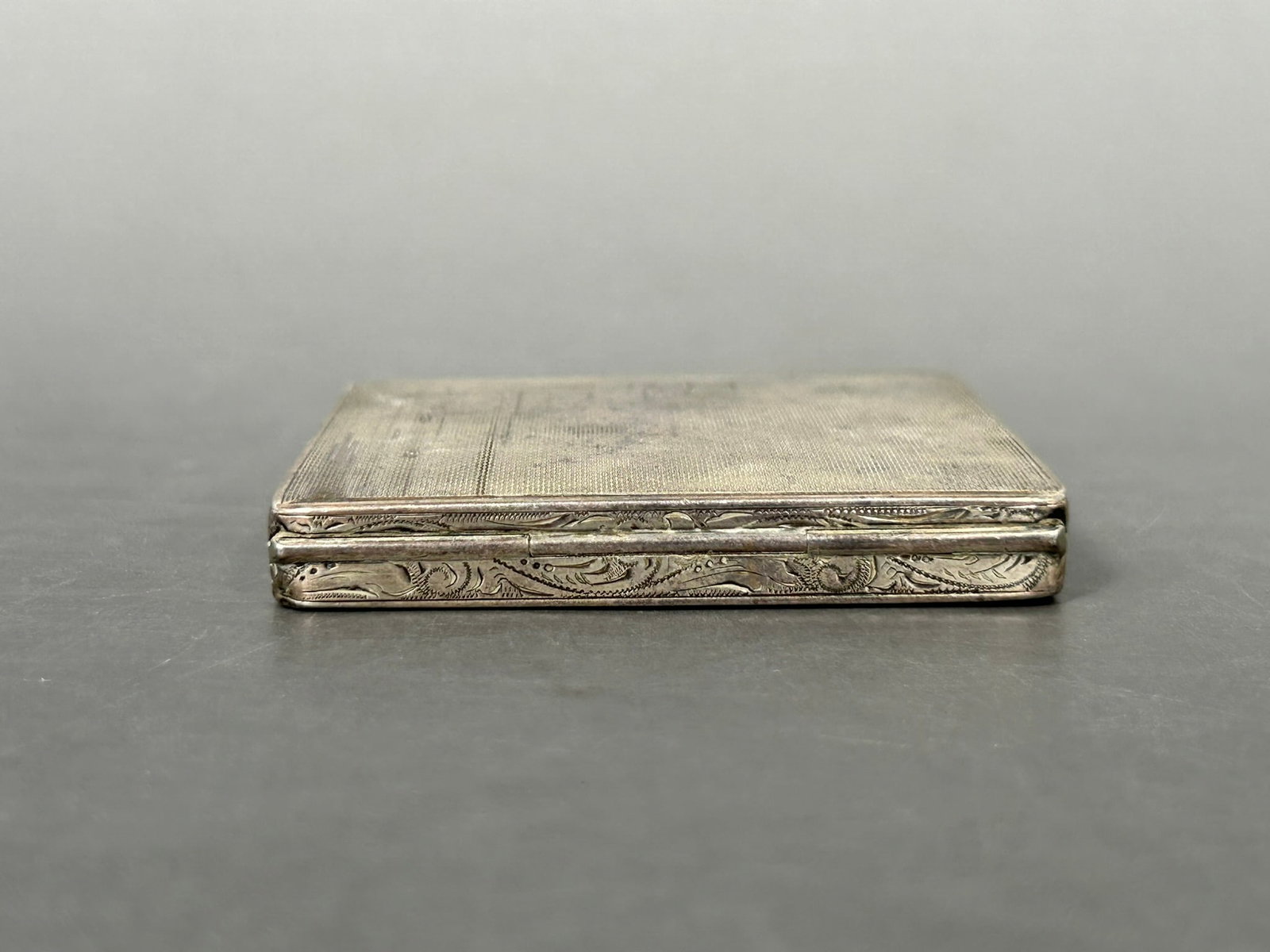 Silver Square powder Box - 4