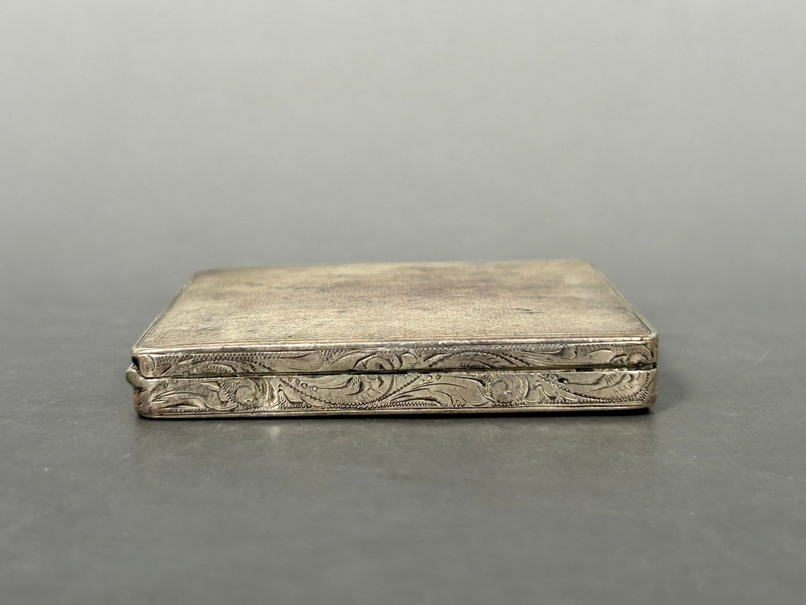 Silver Square powder Box - 5
