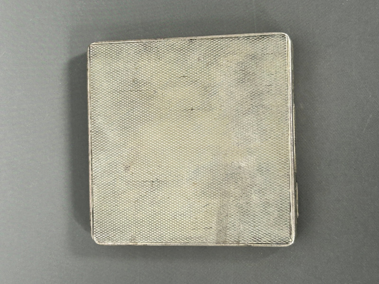 Silver Square powder Box - 7