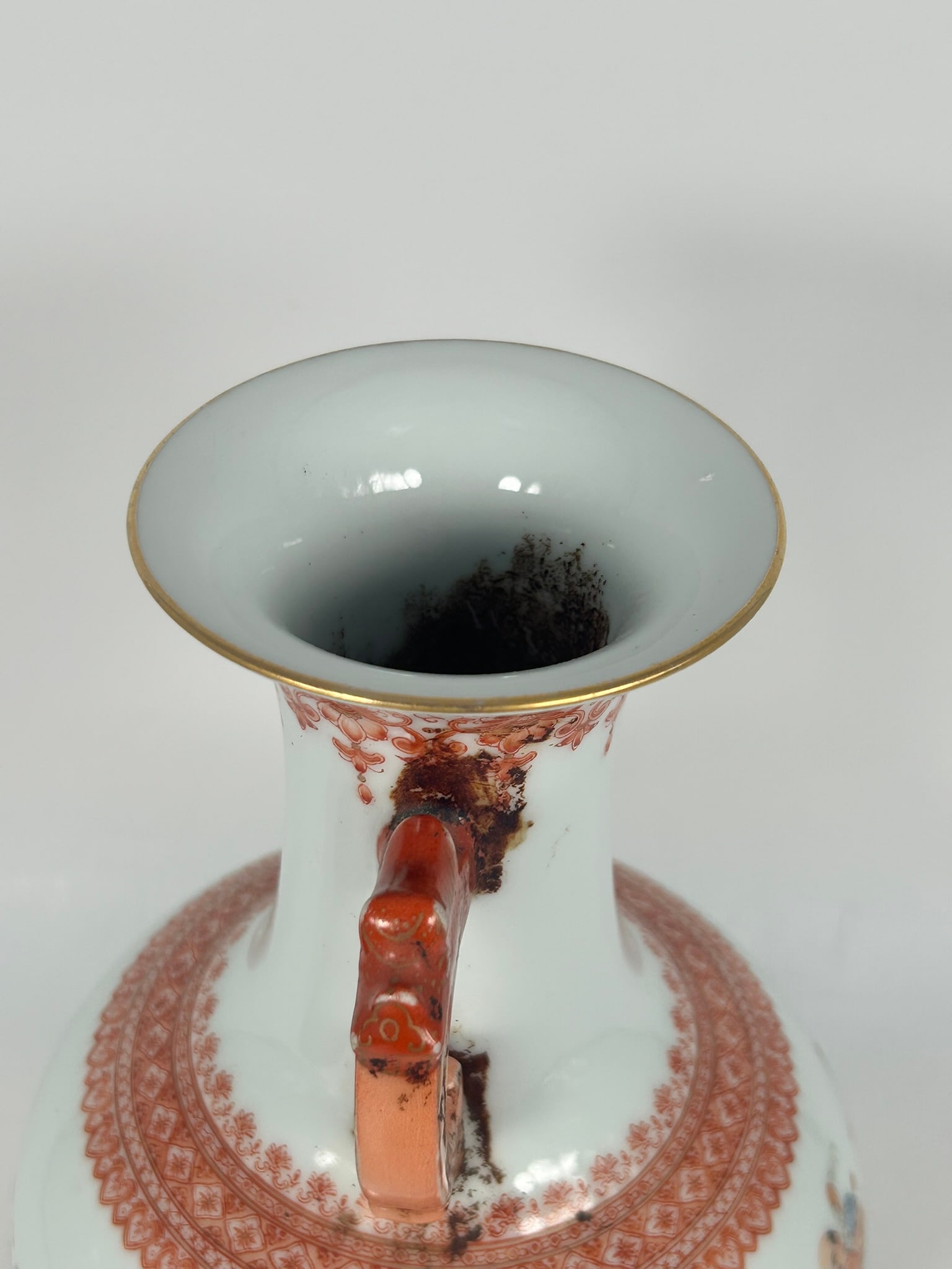 A Chinese Famille Rose Iron-Red Decorated 'Eight Immortals' Porcelain Vase, 20th Century - 10