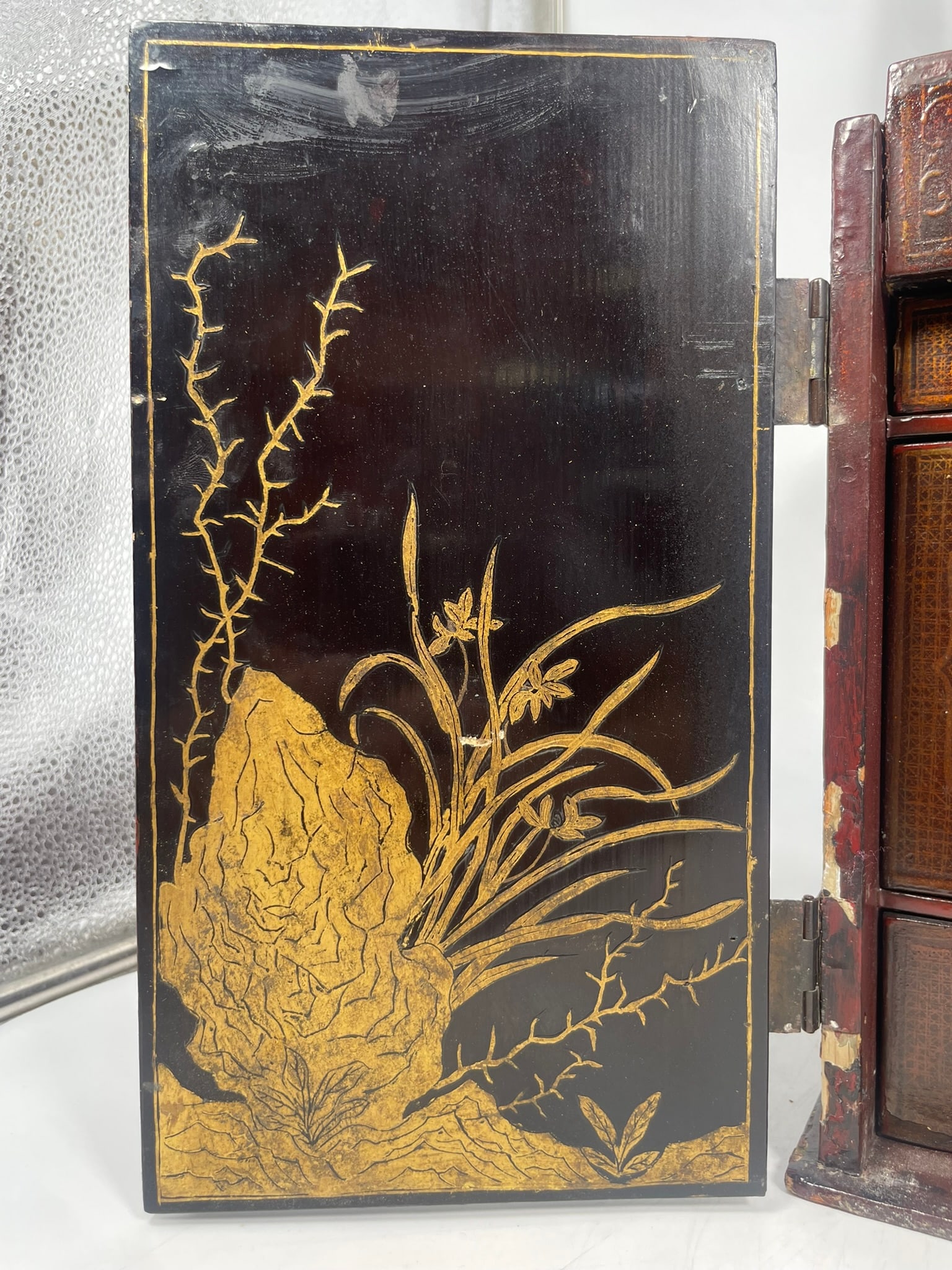 A Chinese Wood Jewelry Box - 14