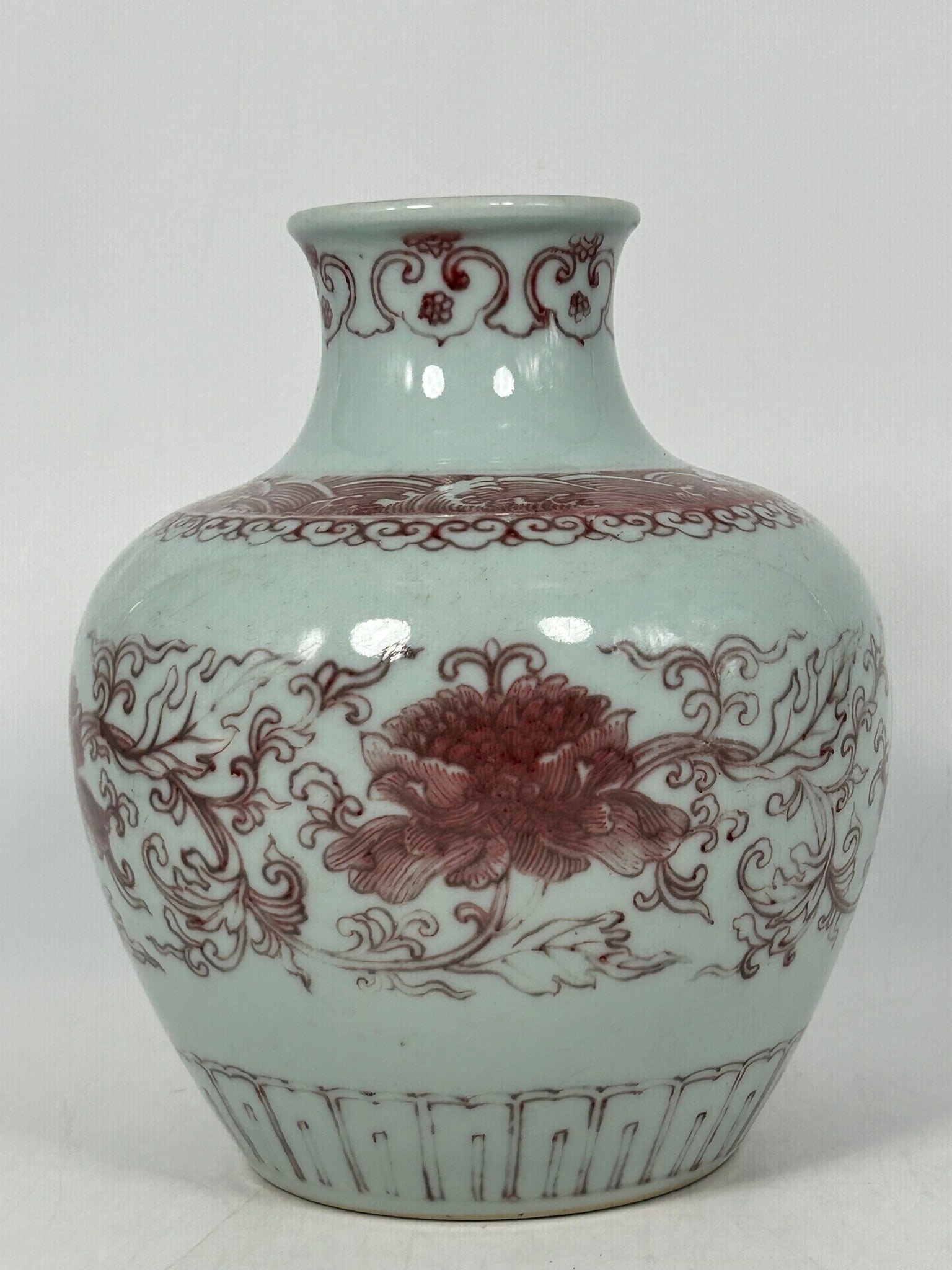 A Chinese Copper-Red-Decorated Vase (1 of 12)