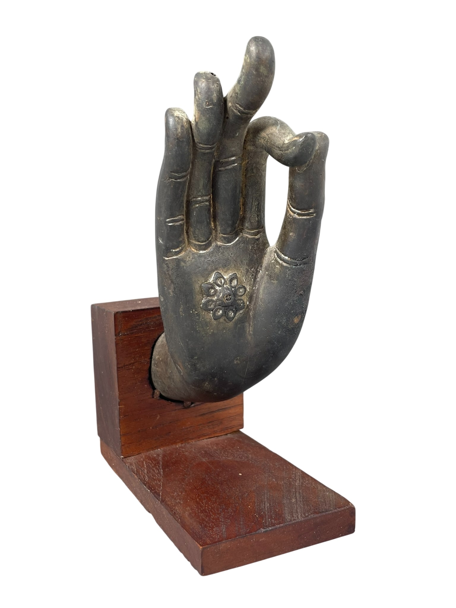 A Carved Stone Hand of Buddha (1 of 8)
