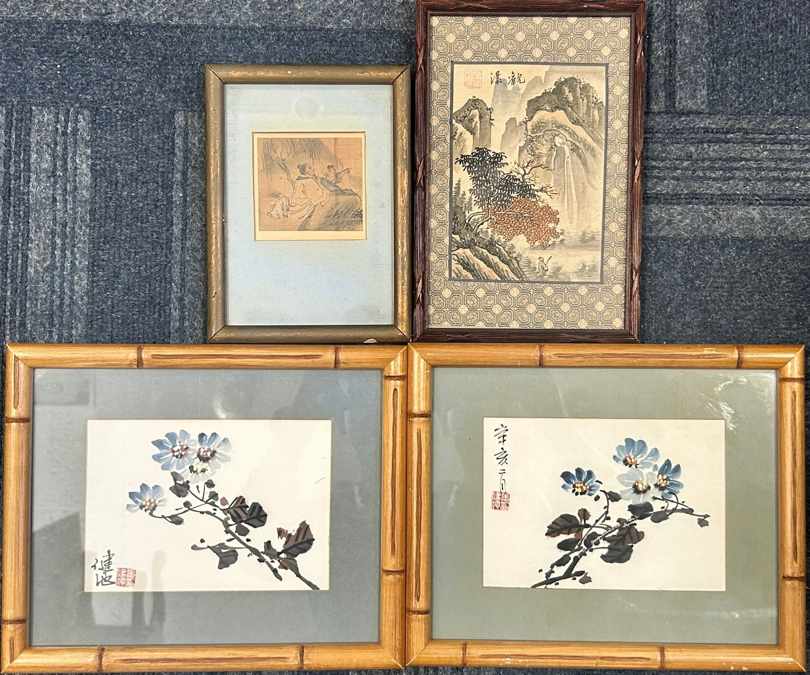 A Group of Four Paintings (1 of 8)