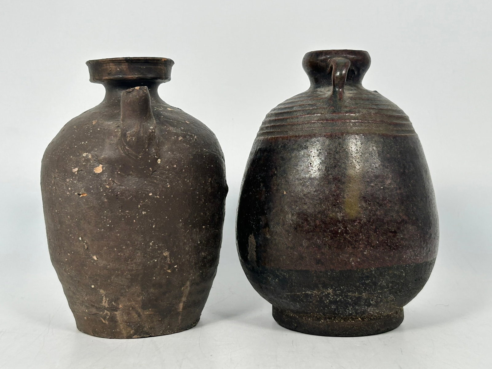 A Group of Three Southeast Asian Brown/Black Glazed Ware - 3