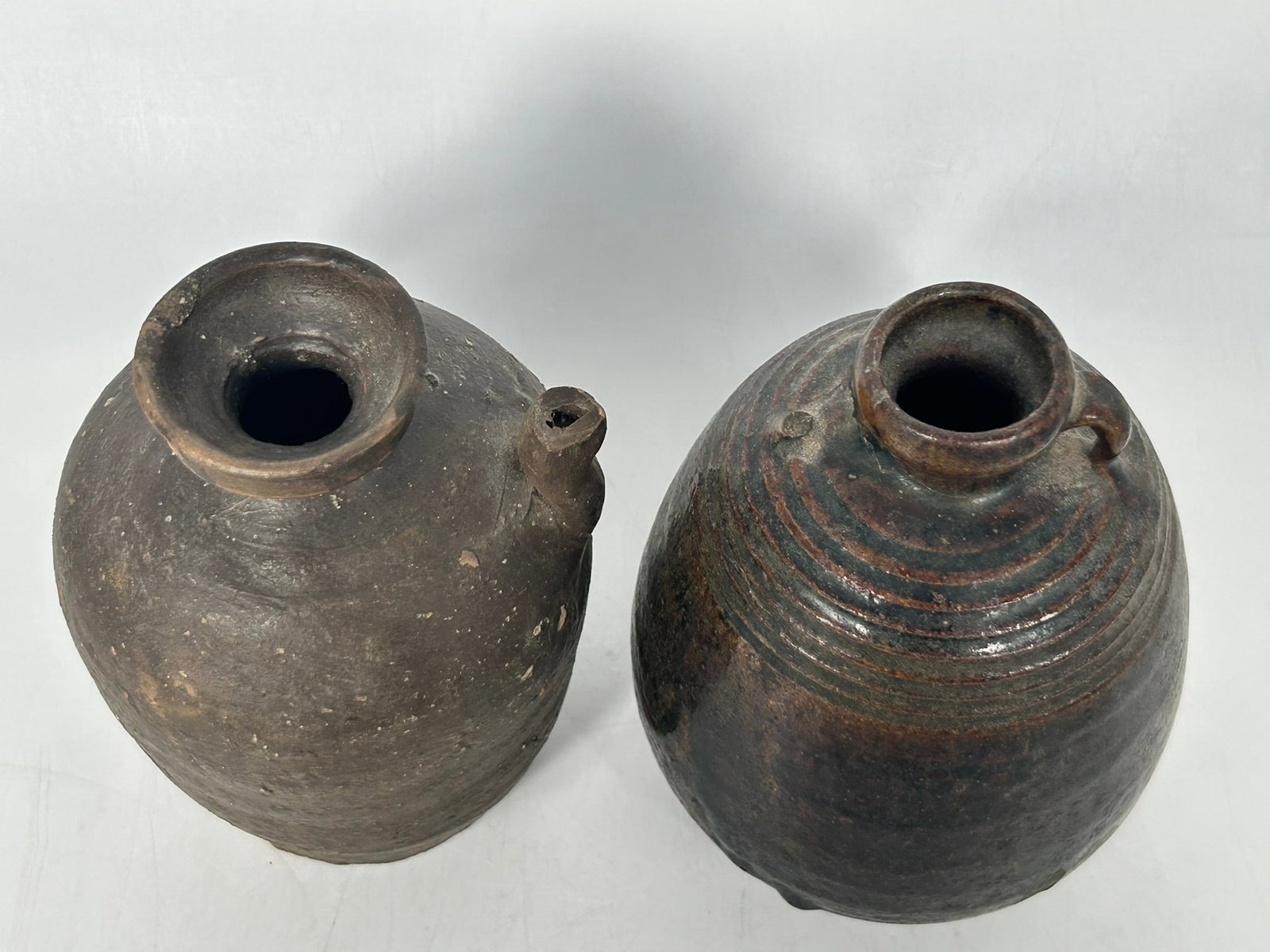 A Group of Three Southeast Asian Brown/Black Glazed Ware - 7