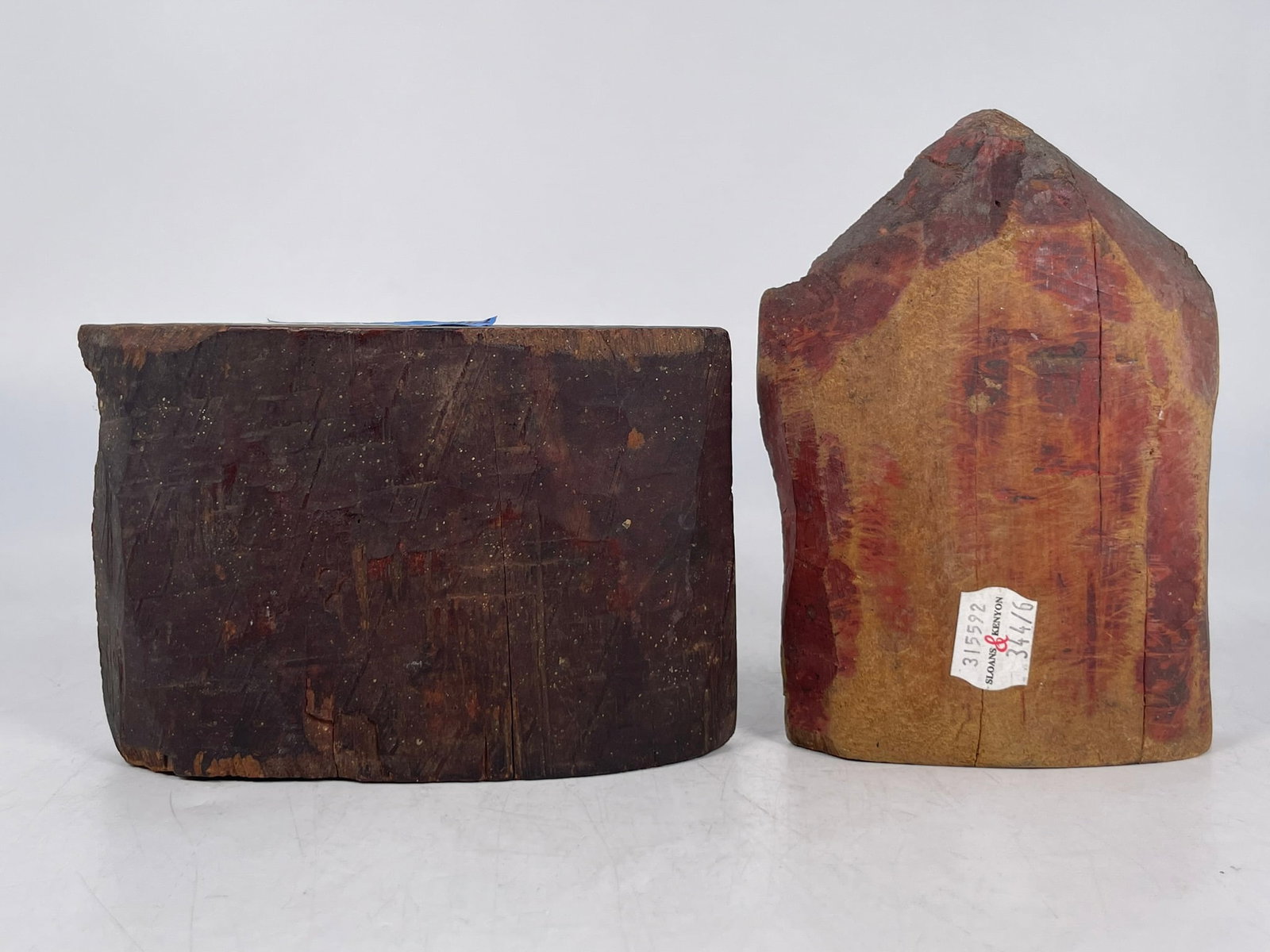 Two Antique Nepalese Buddhist Printing Blocks for Scripture/Sutra - 2