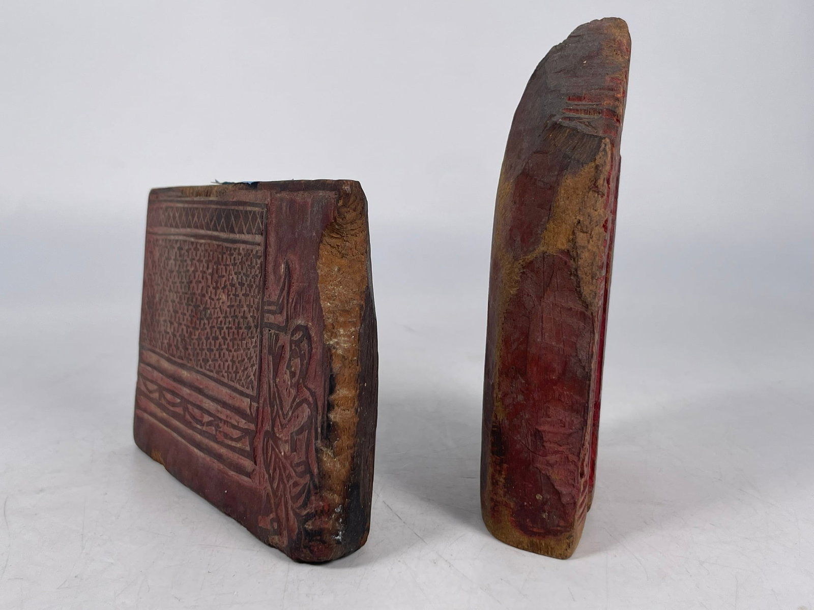 Two Antique Nepalese Buddhist Printing Blocks for Scripture/Sutra - 3