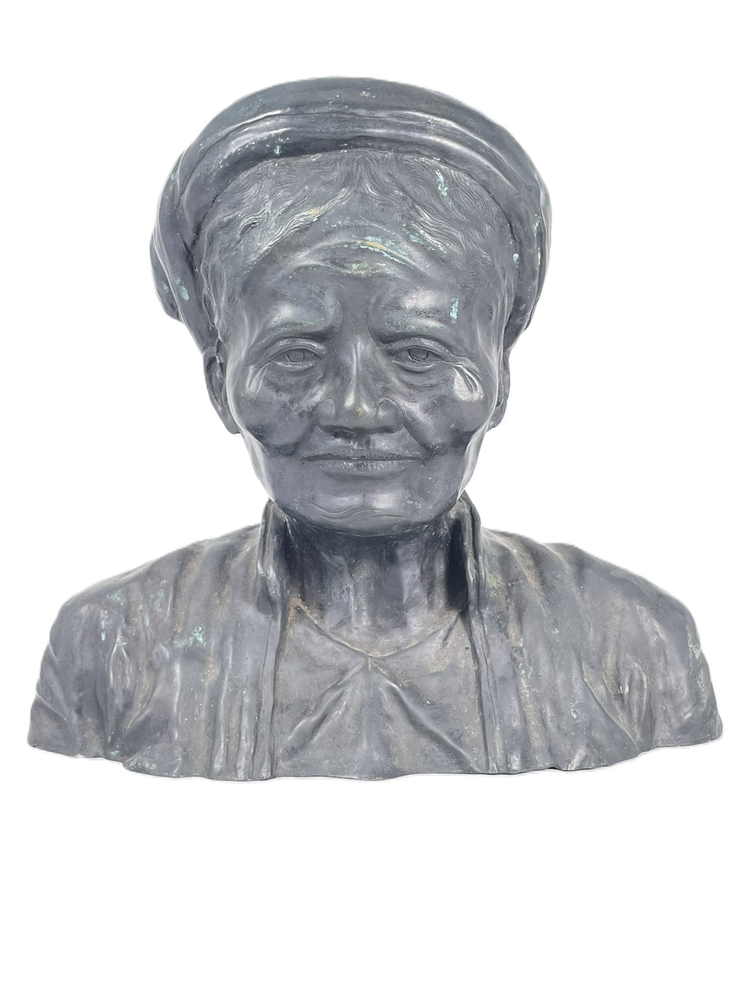 A Vietnamese Bronze Bust, 20th Century (1 of 8)