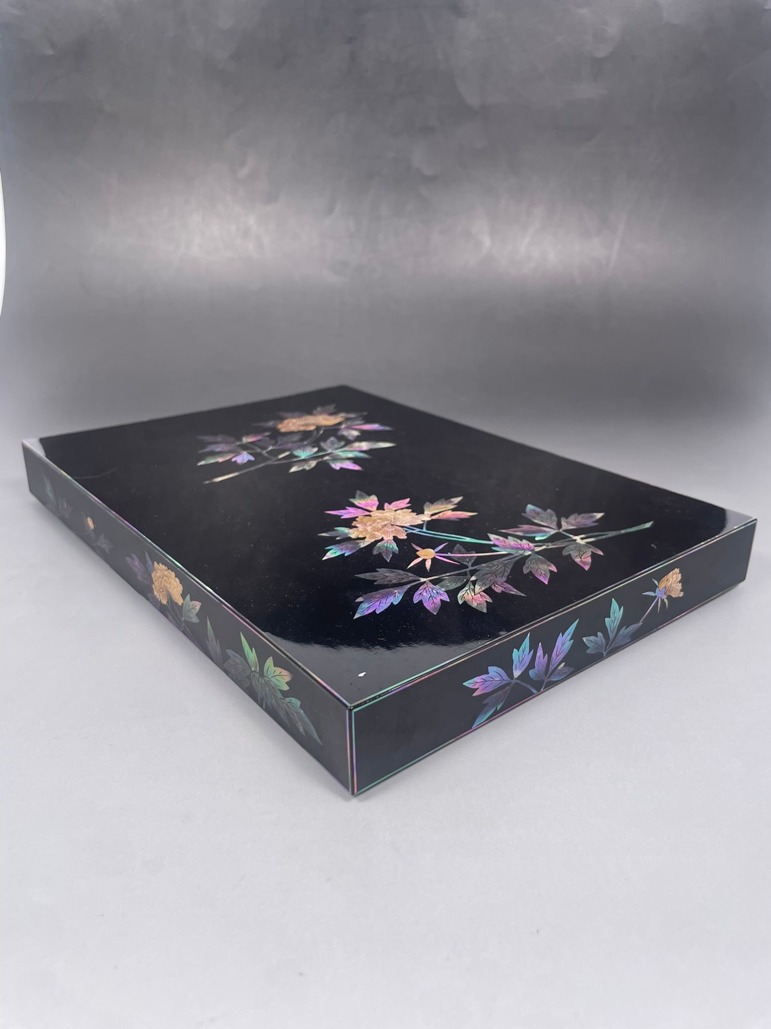 A Japanese Lacquer Suzuri Calligraphy Inkstone Set - 4
