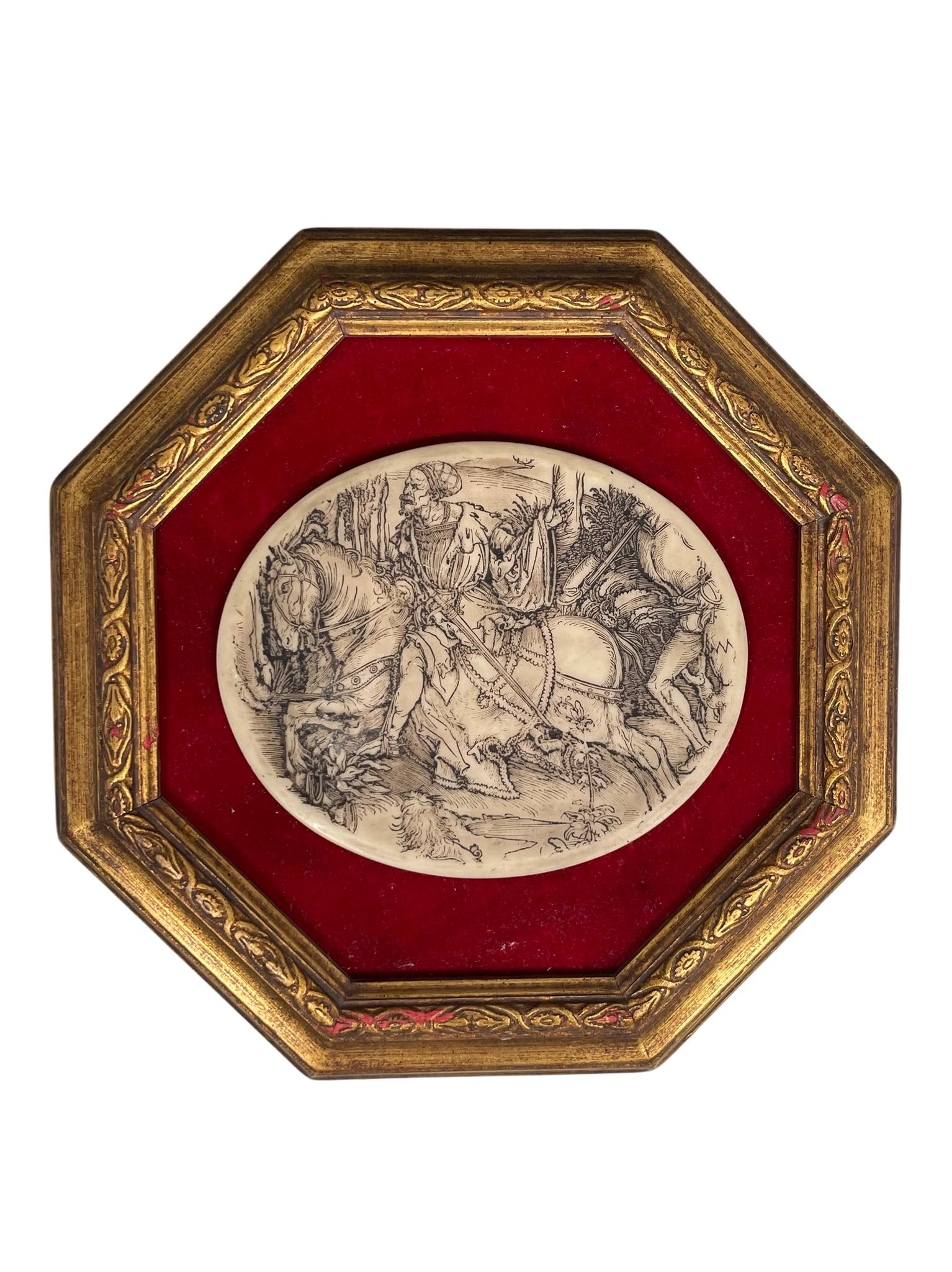 An 'Equestrian' Plaque