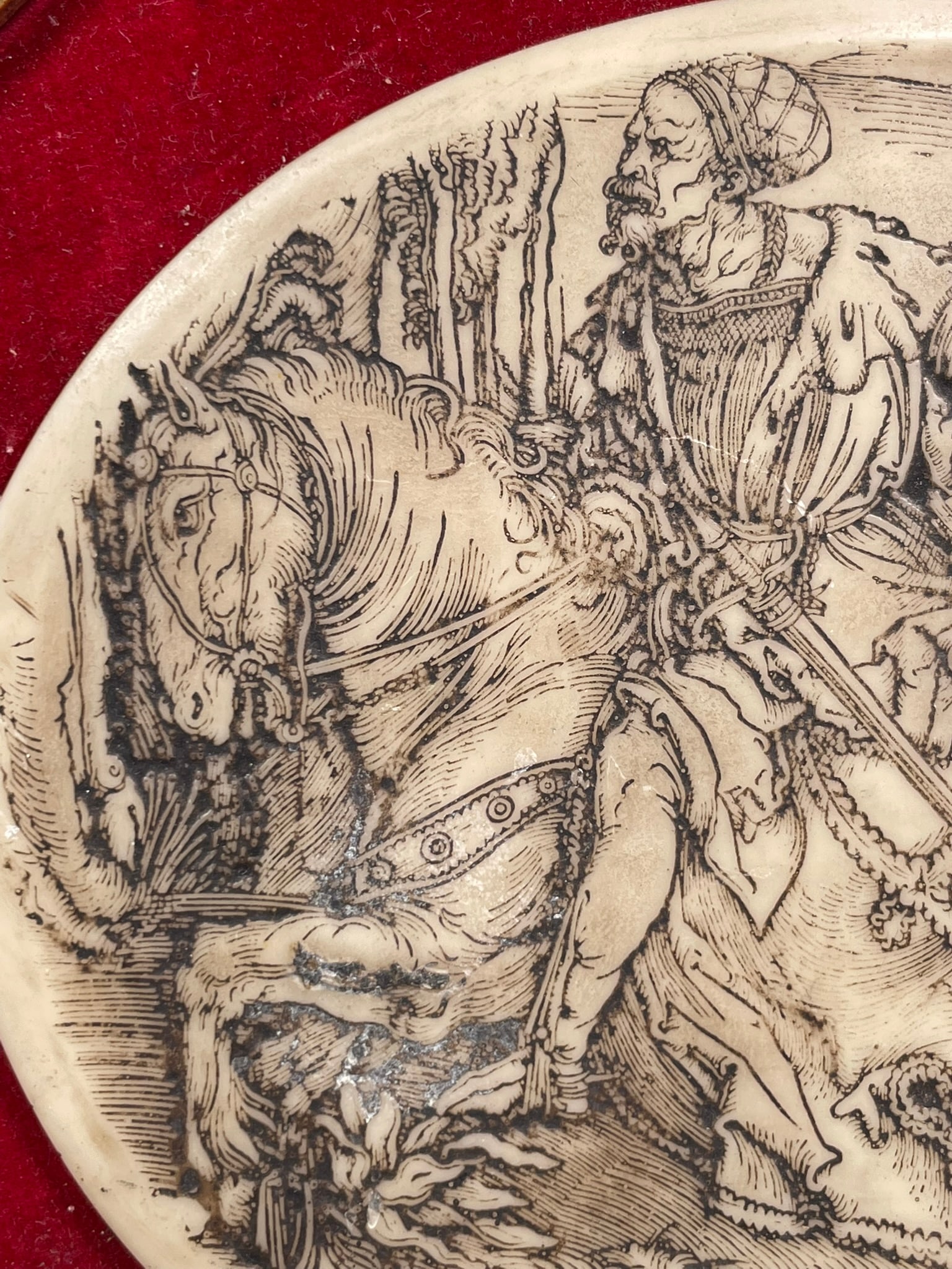 An 'Equestrian' Plaque - 3