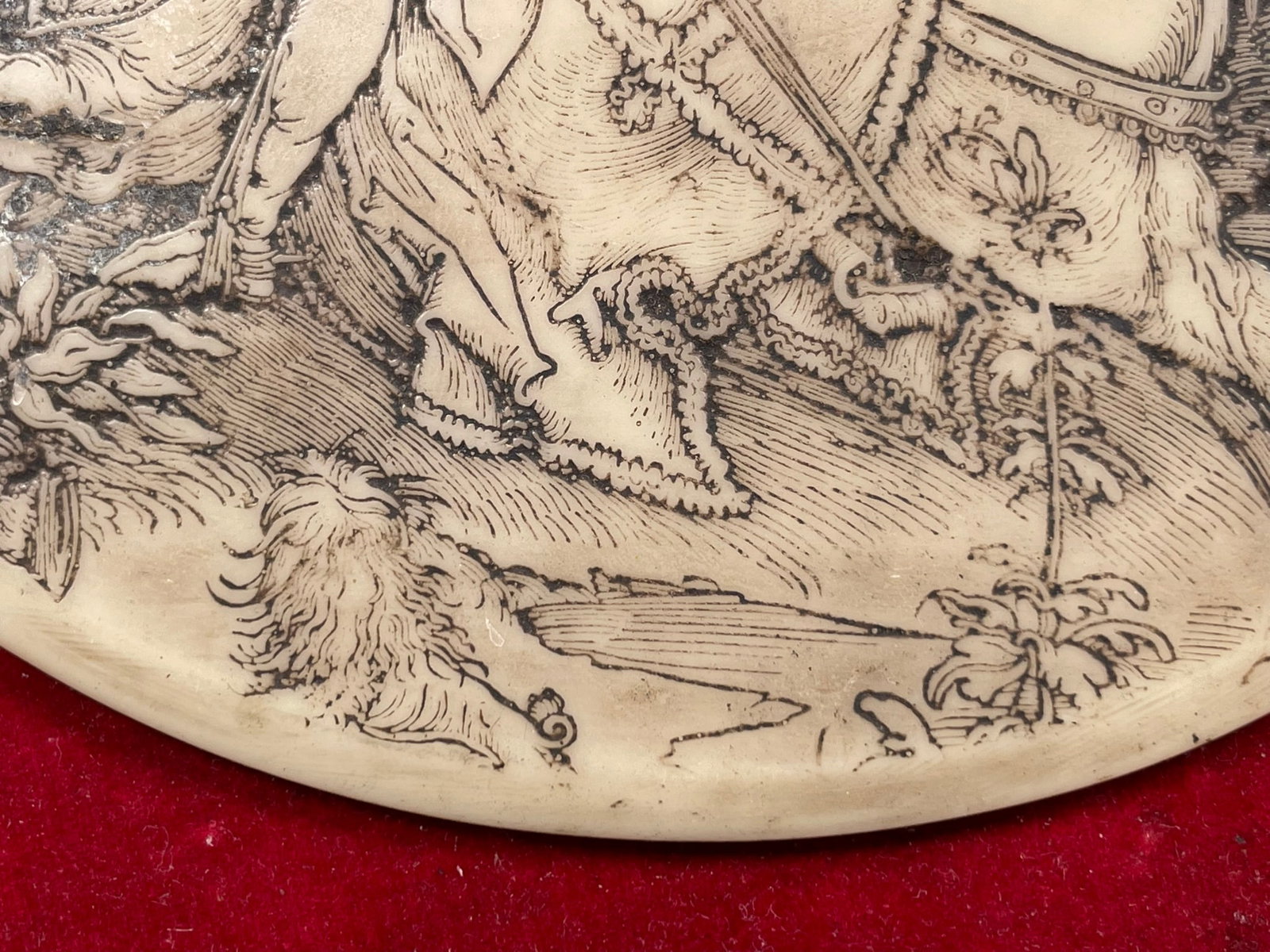 An 'Equestrian' Plaque - 6