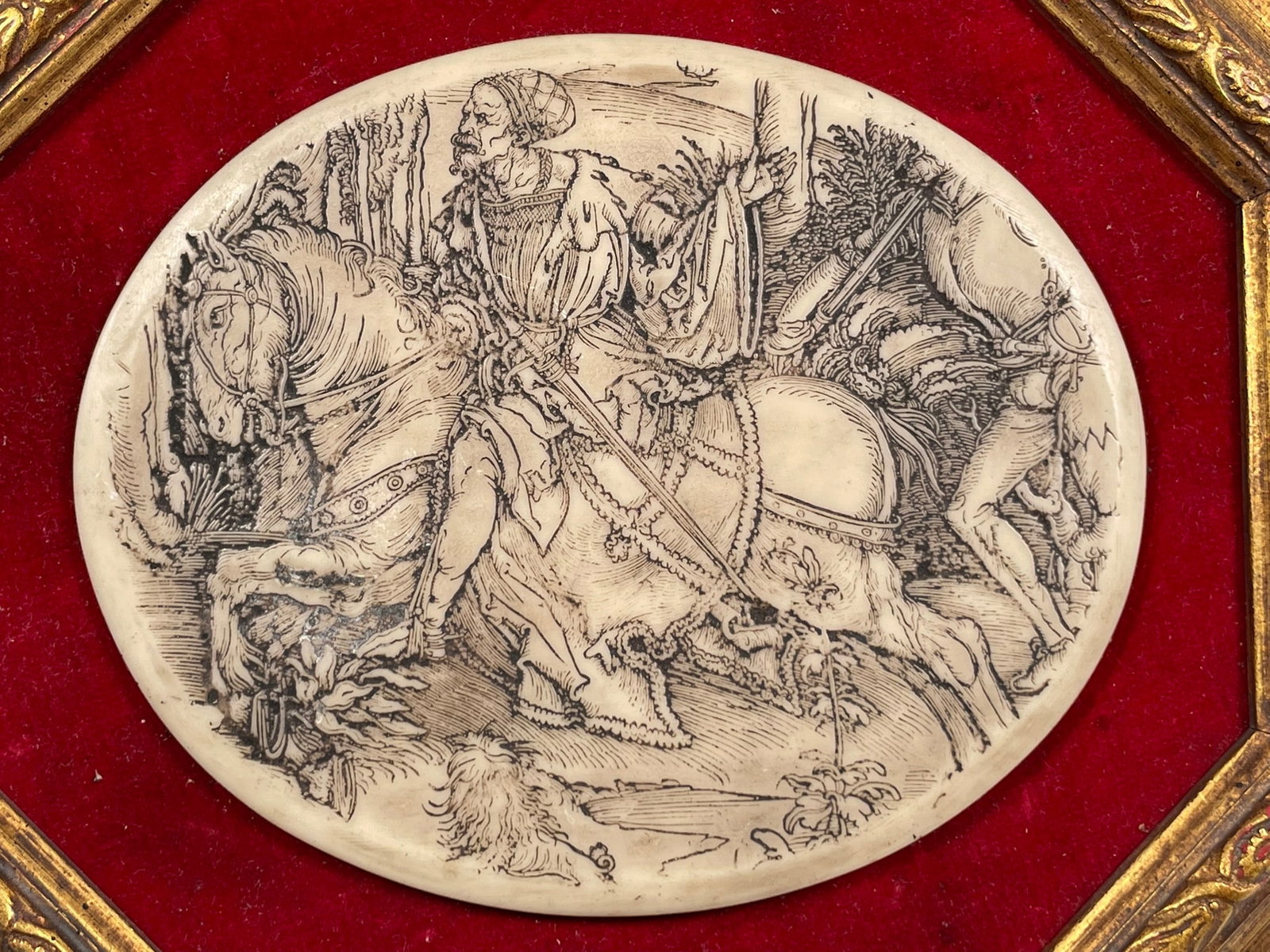 An 'Equestrian' Plaque - 7