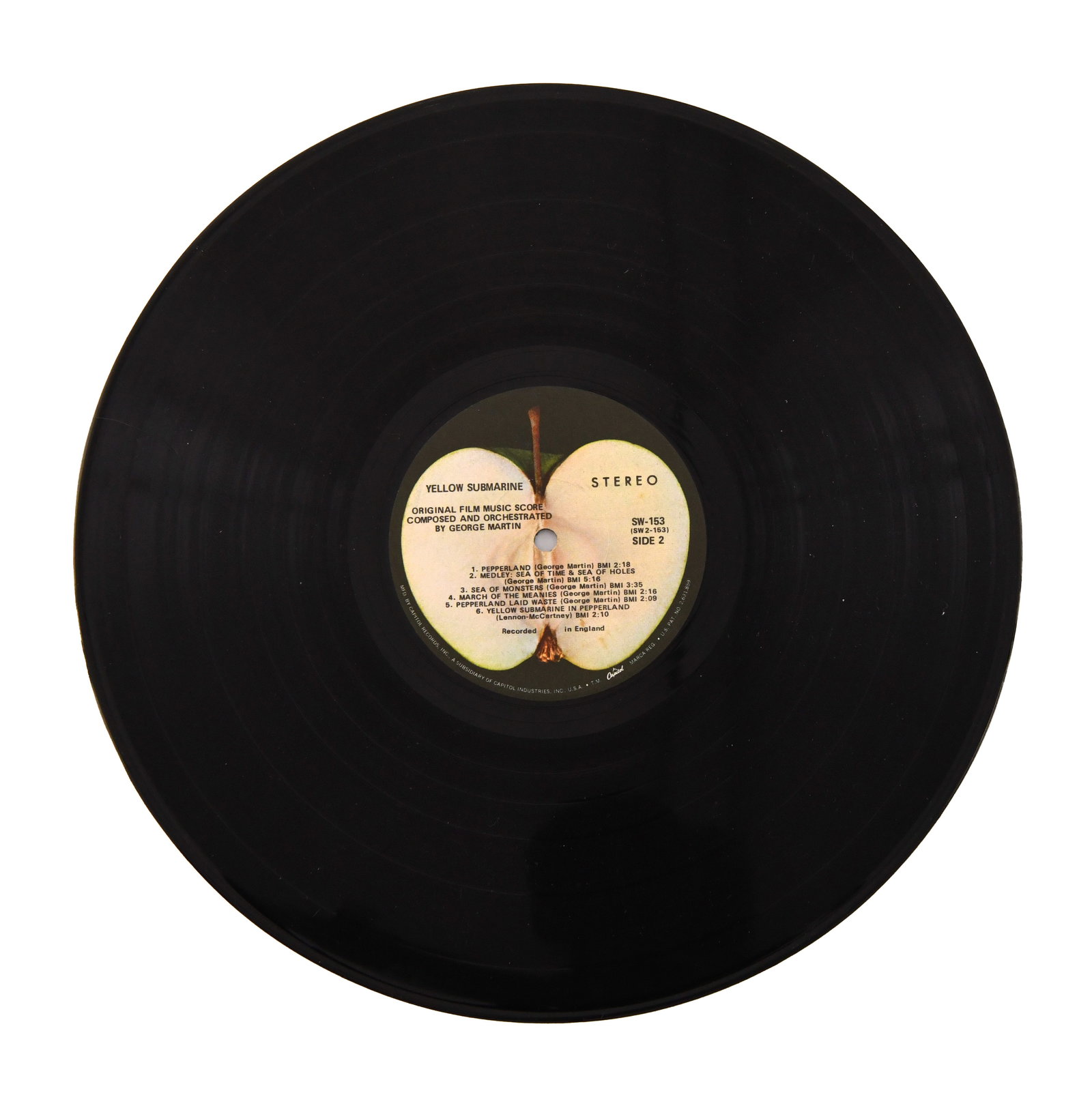 THE BEATLES - Yellow Submarine LP with Signatures - 3