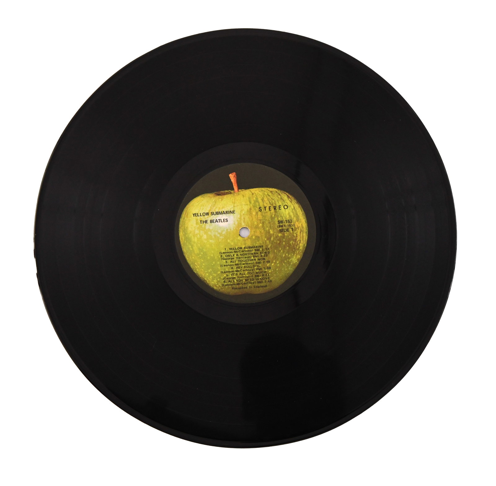 THE BEATLES - Yellow Submarine LP with Signatures - 4