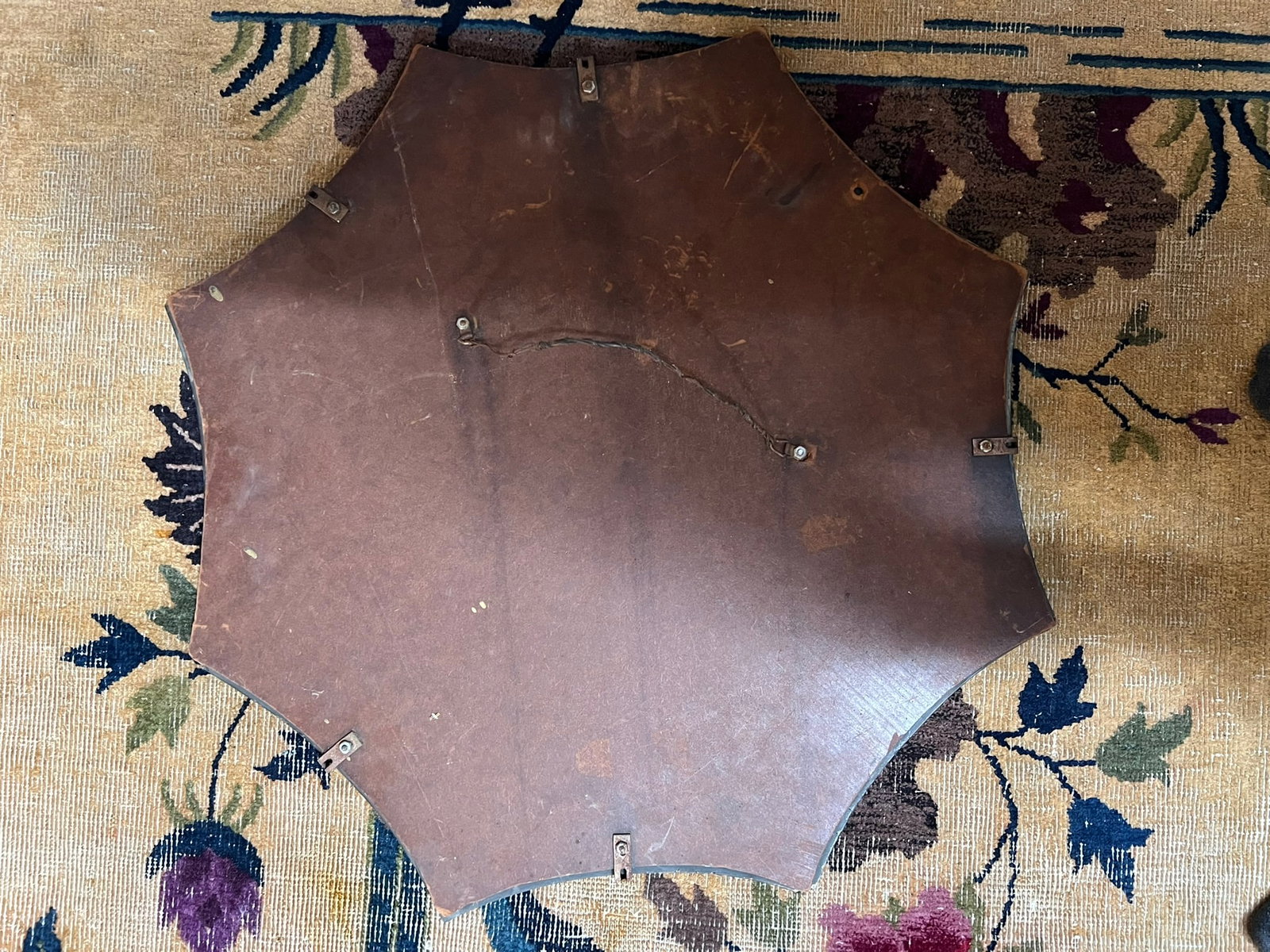 Two Frameless Geometric Wall Mirrors - 8