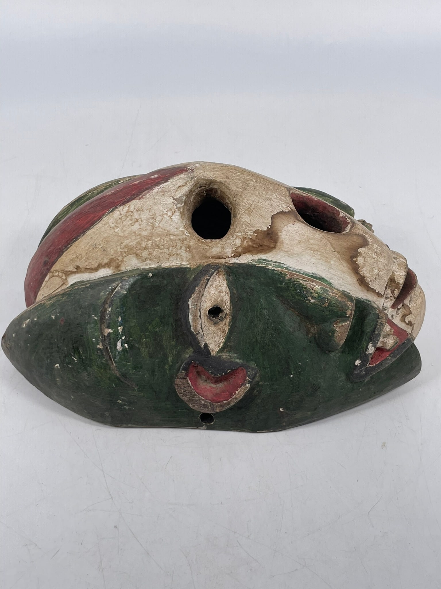 A Multiple Faces Esprit Fetish Mask, Congo, Central Africa - 3