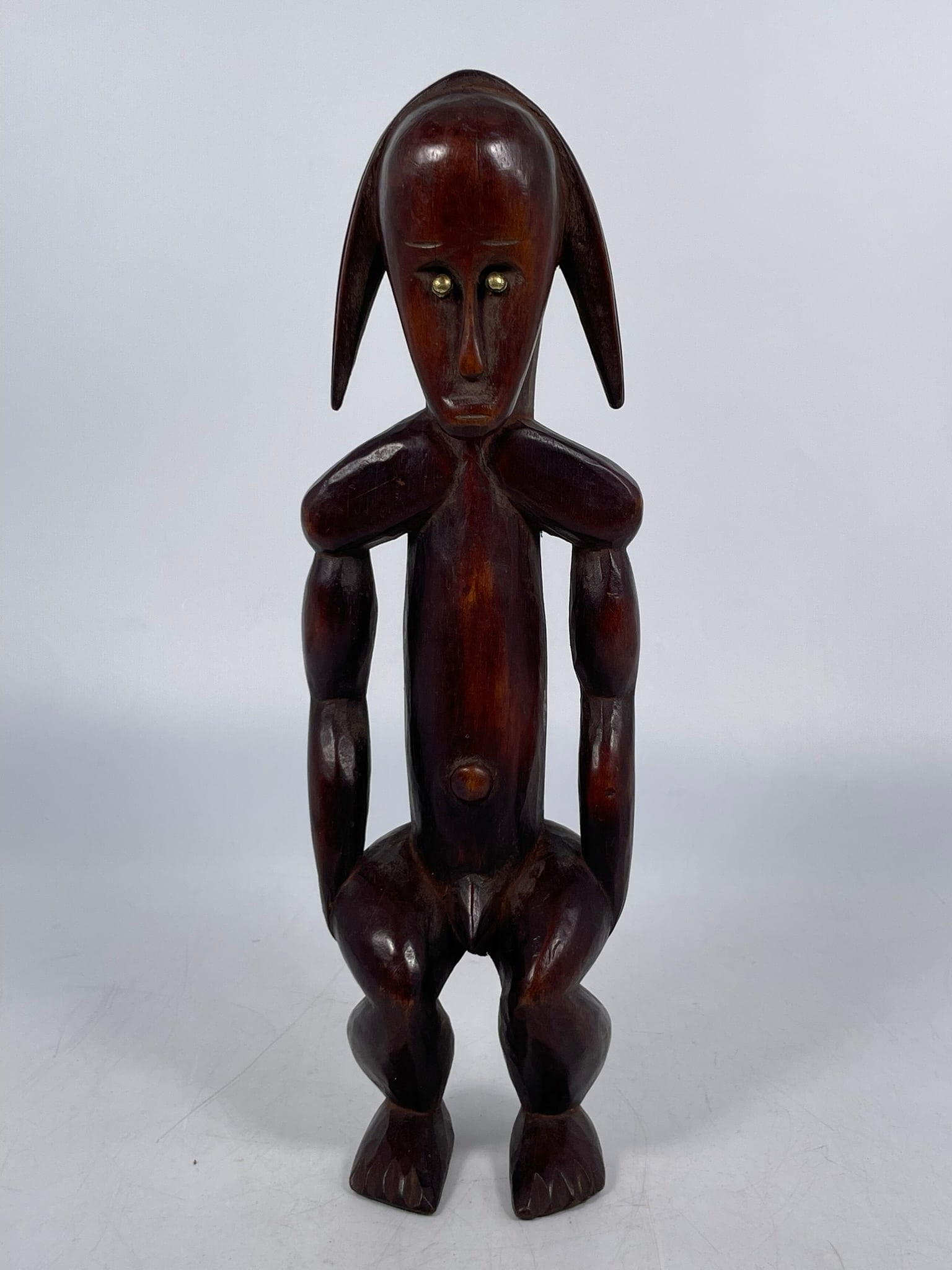 A Beautiful Fang Figure Byeri, Gabon, Central Africa: 11.1/2 in. high, 3.1/2 in. wide.