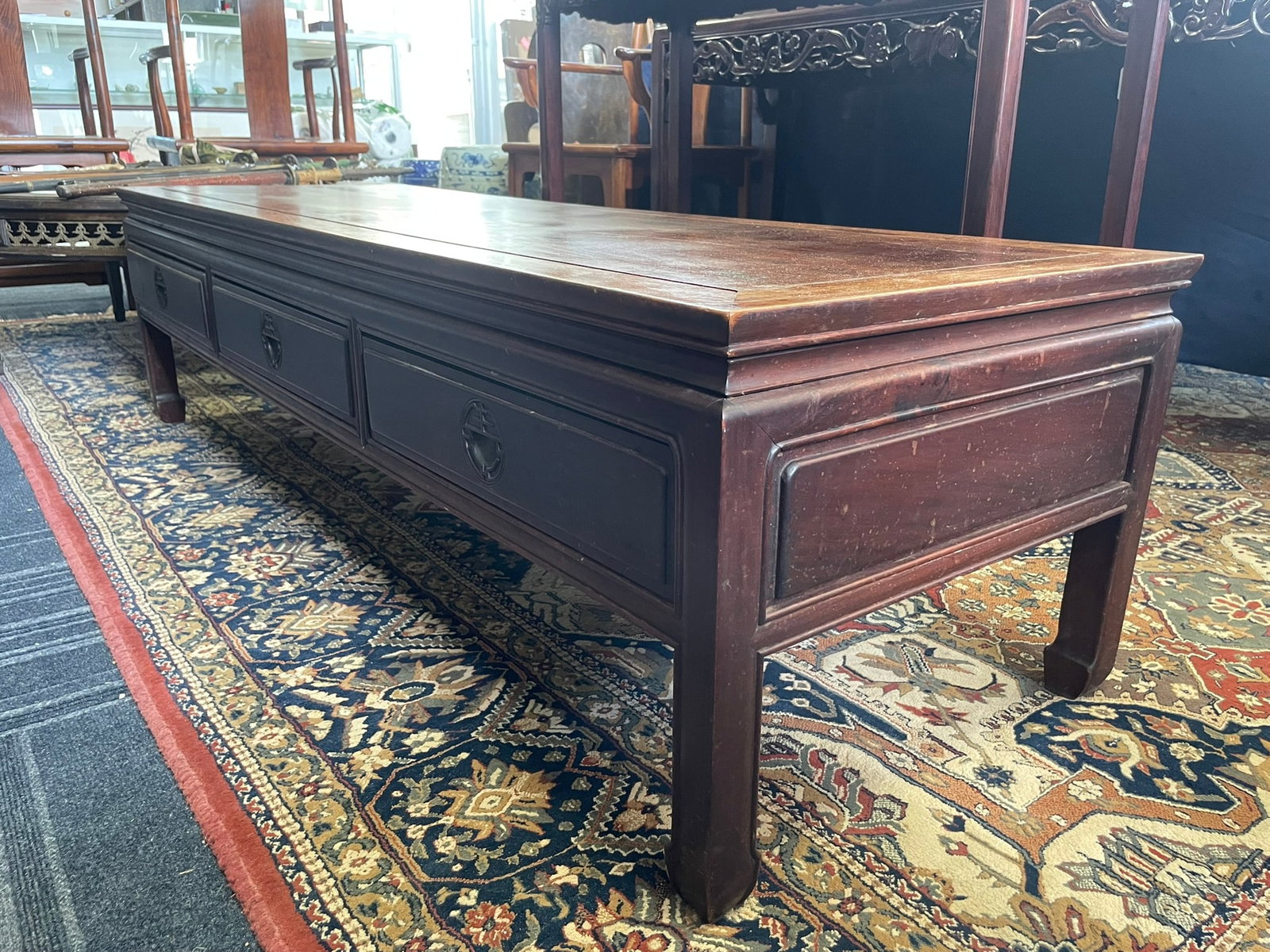 A Chinese Style Rectangular Low Table - 15