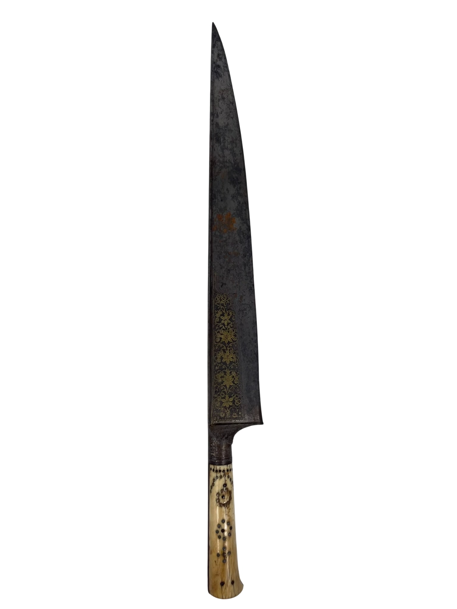 An Indian Dagger: 20.1/2 in. long overall.