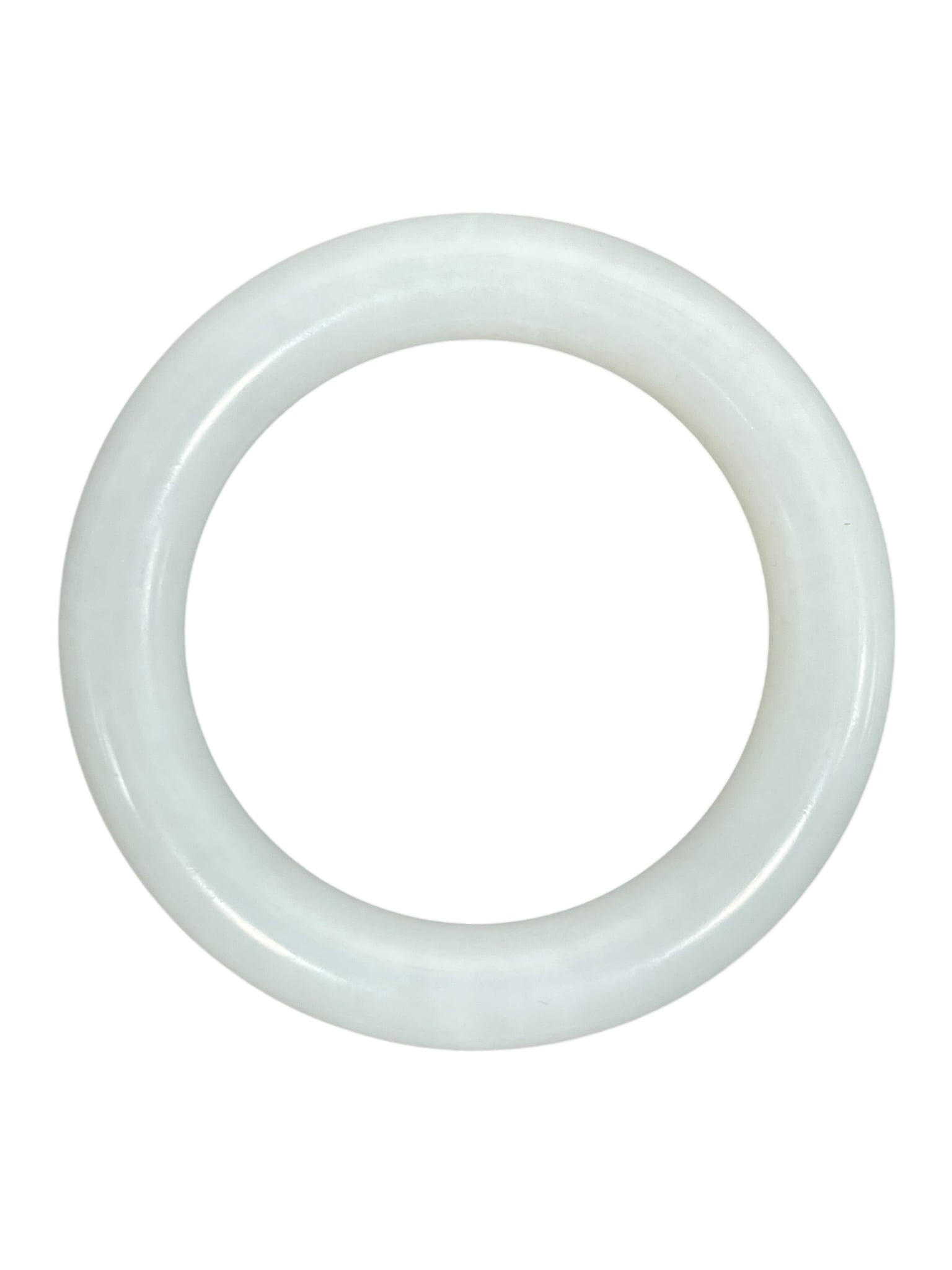 A Chinese White Jade Bangle (1 of 14)