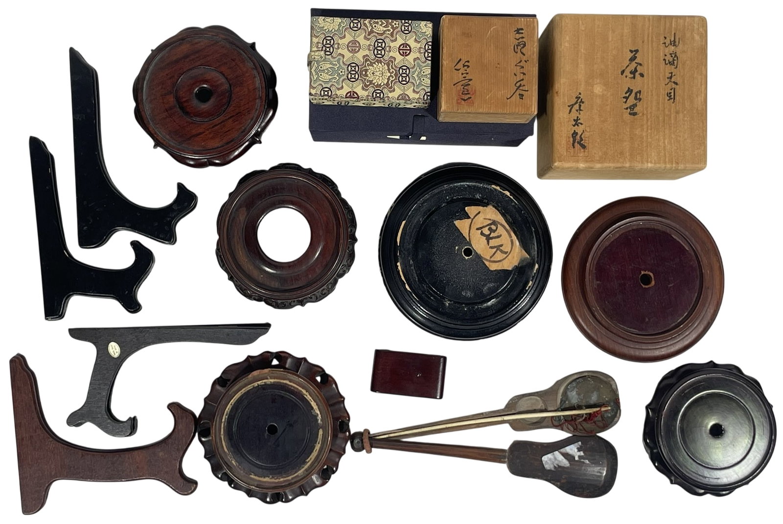 A Group of Fifteen Chinese Stands/Boxes (1 of 9)