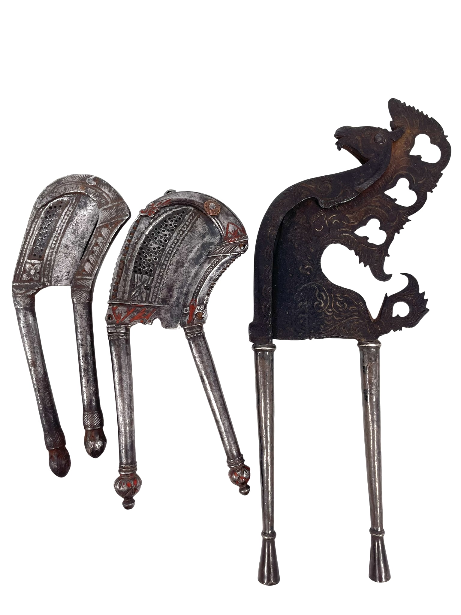 A Group of Three Iron Nut Cutters (1 of 17)