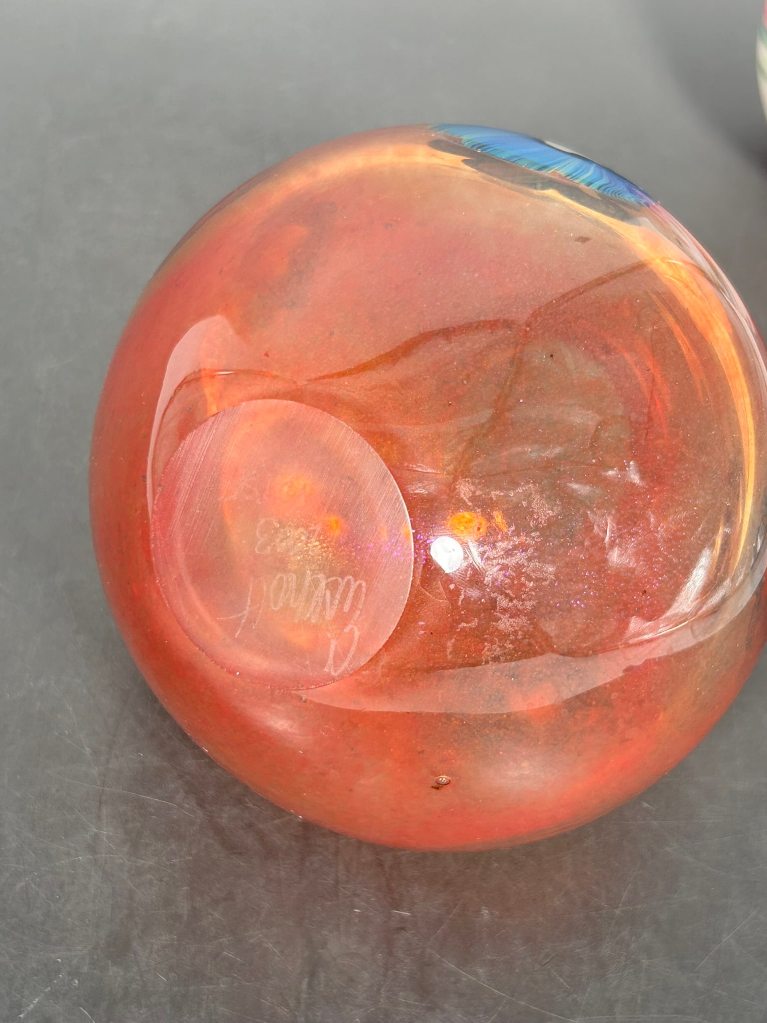 Two Glass Decorative Objects - 6