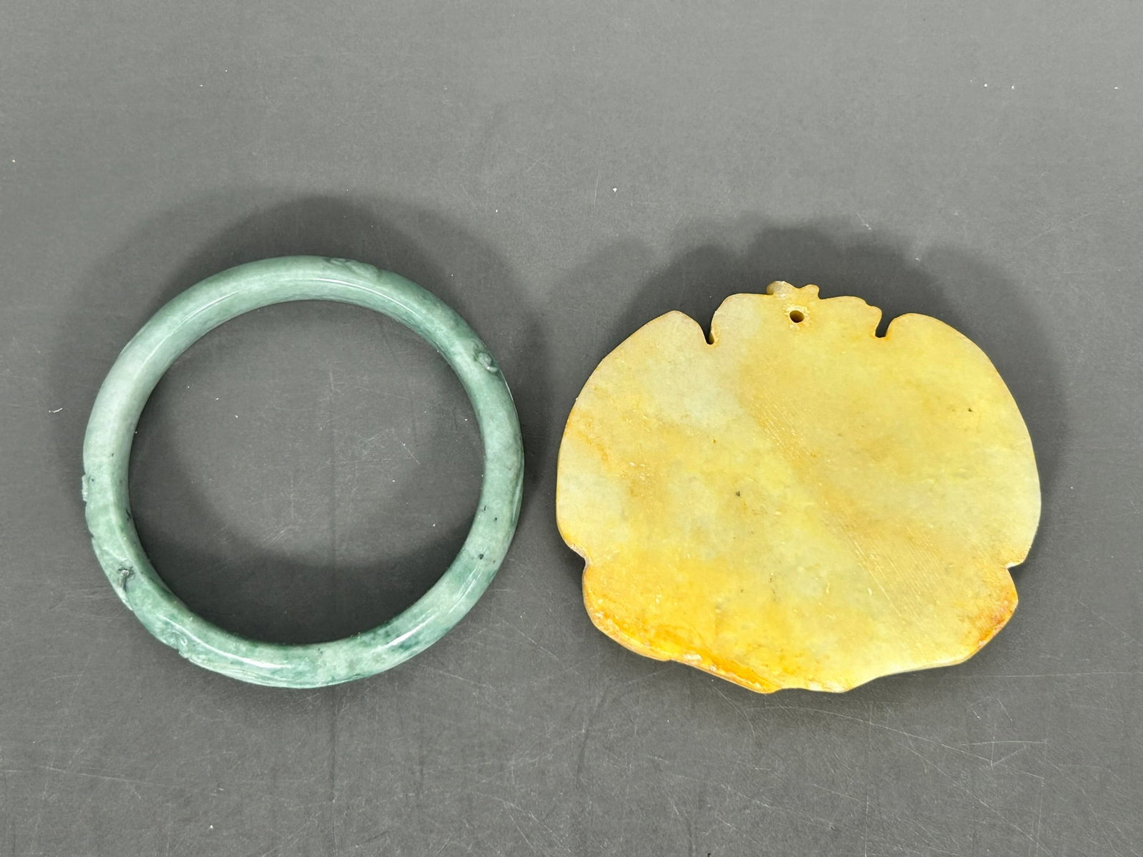 Two Chinese Jadeite Objects - 2