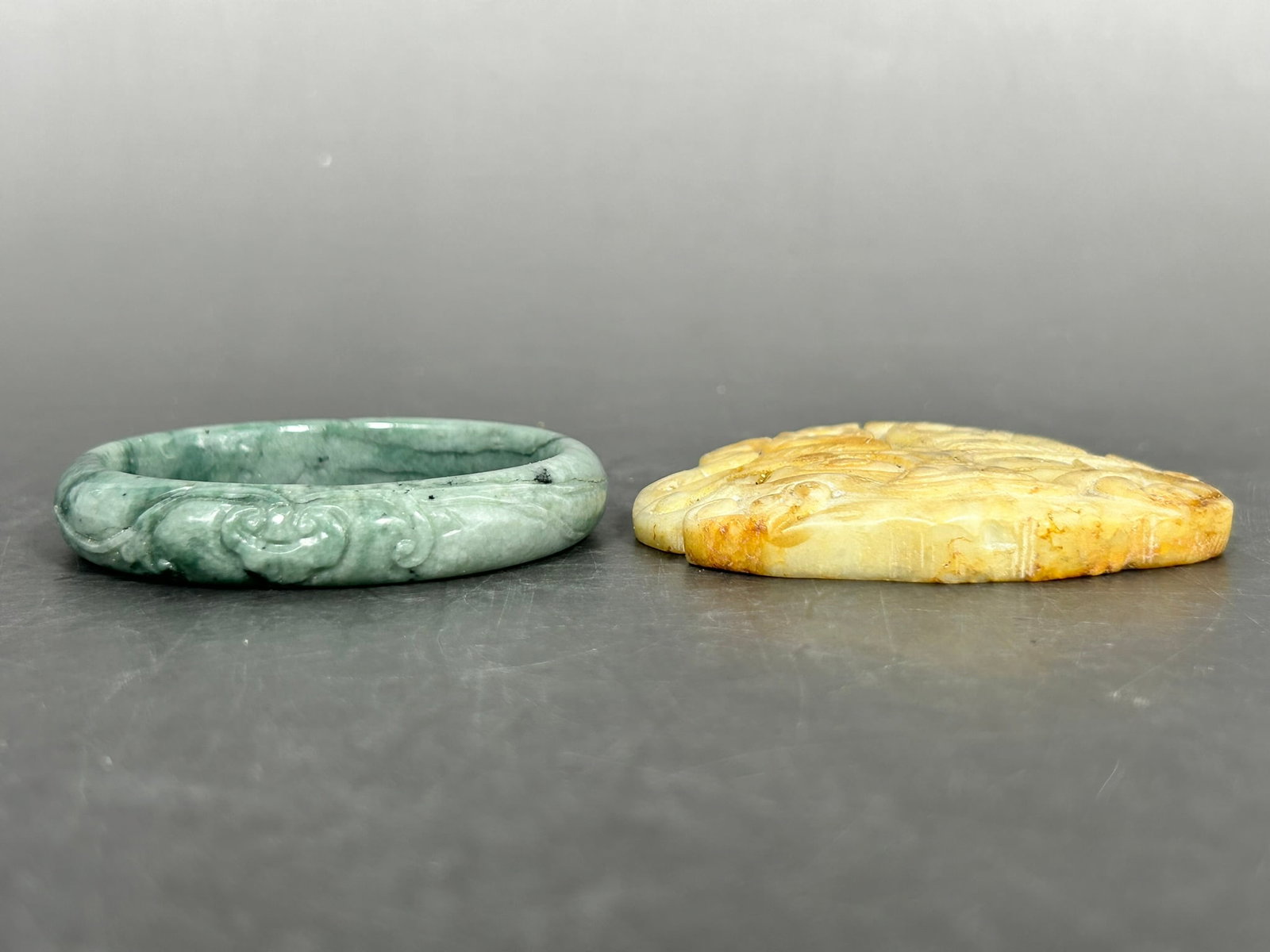 Two Chinese Jadeite Objects - 3