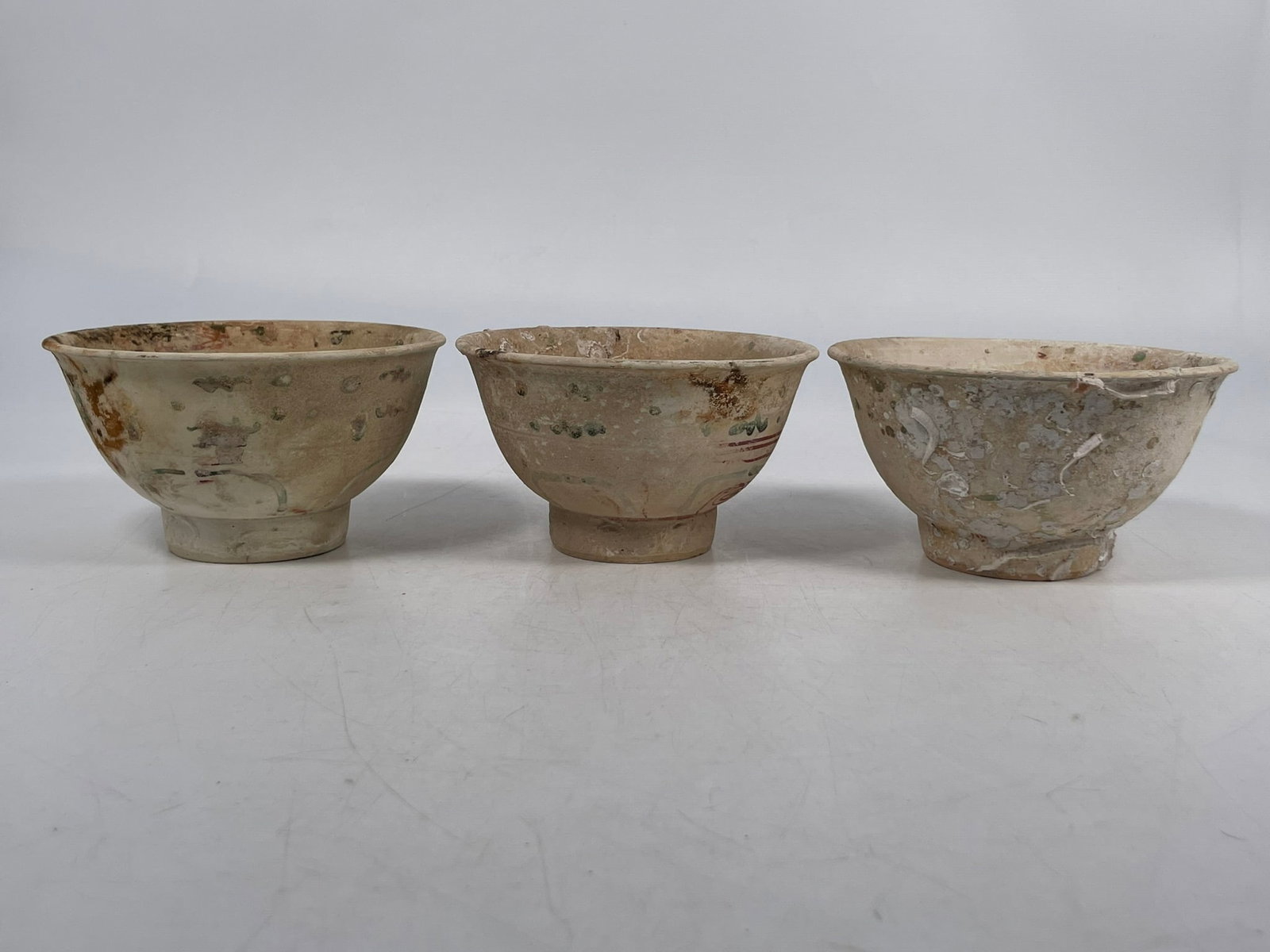 A Group of Three Hoi An Hoard Vietnamese Painted Bowls (1 of 20)