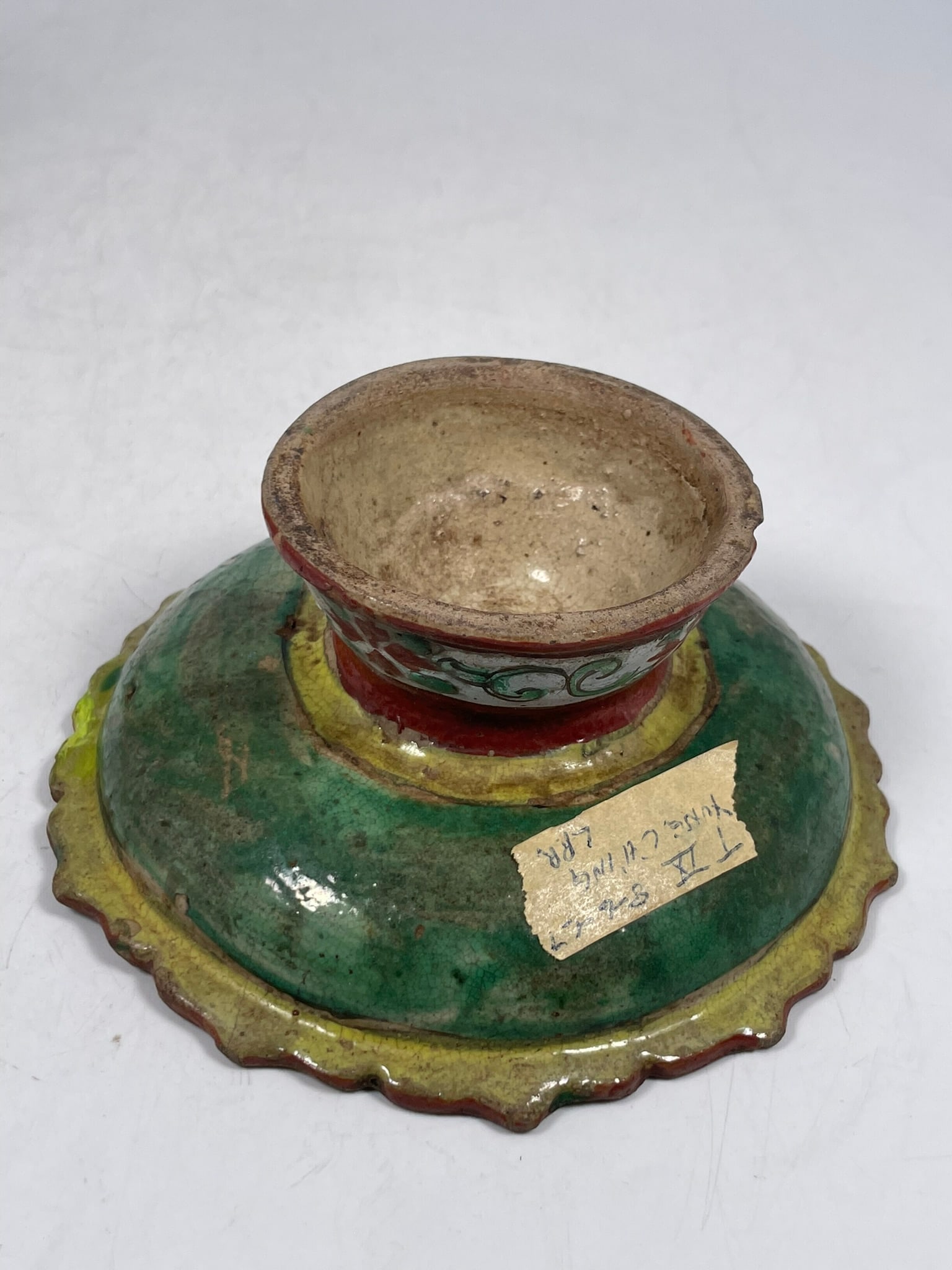 Two Chinese Painted Pottery Objects - 7