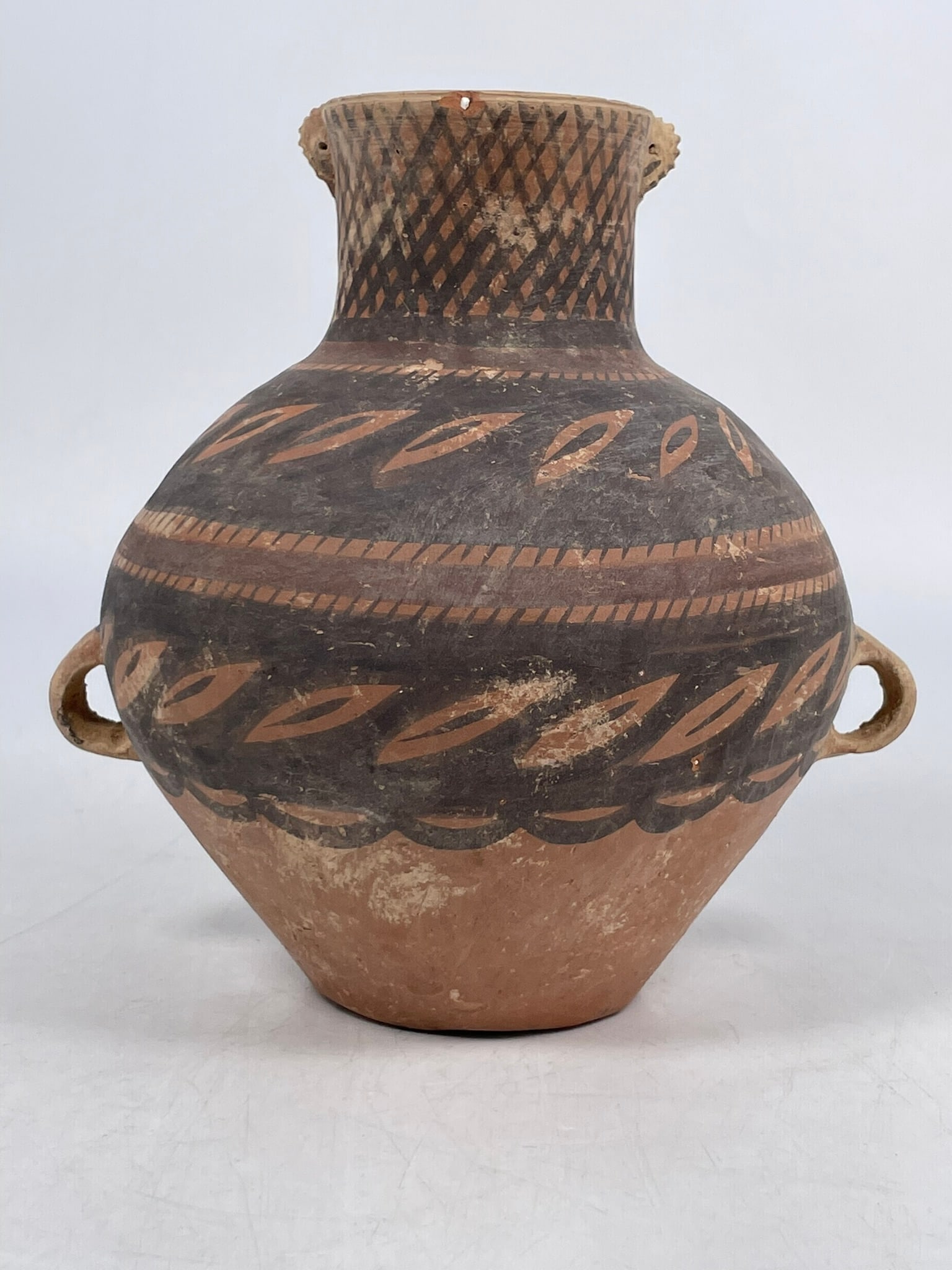 A Chinese Painted Pottery Jar, Neolithic Period, Majiayao Culture, 3rd Millennium BC (1 of 14)