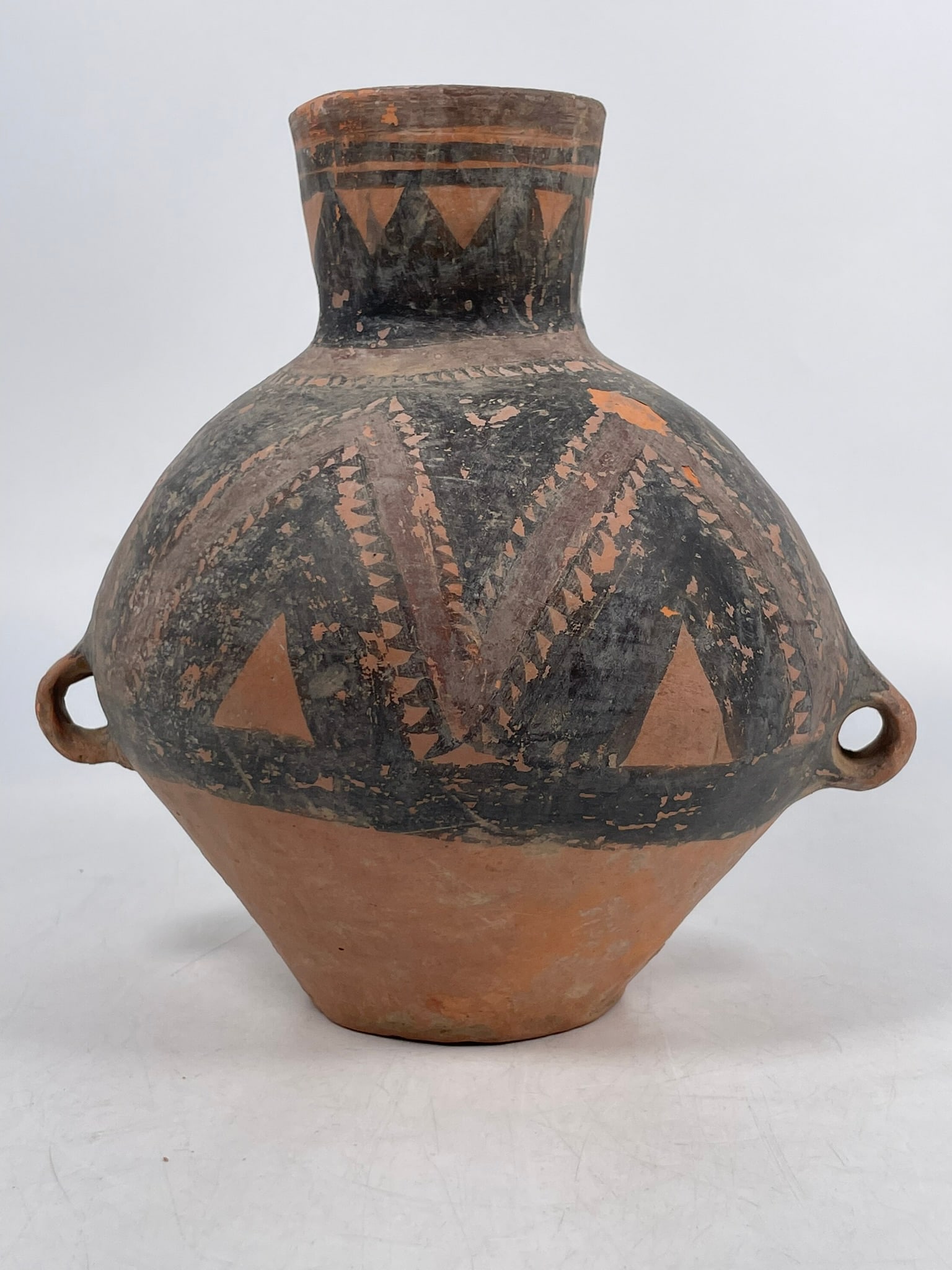 Bonhams & Butterfields Provenance: A Chinese Painted Pottery Jar, Neolithic Period, Majiayao (1 of 16)