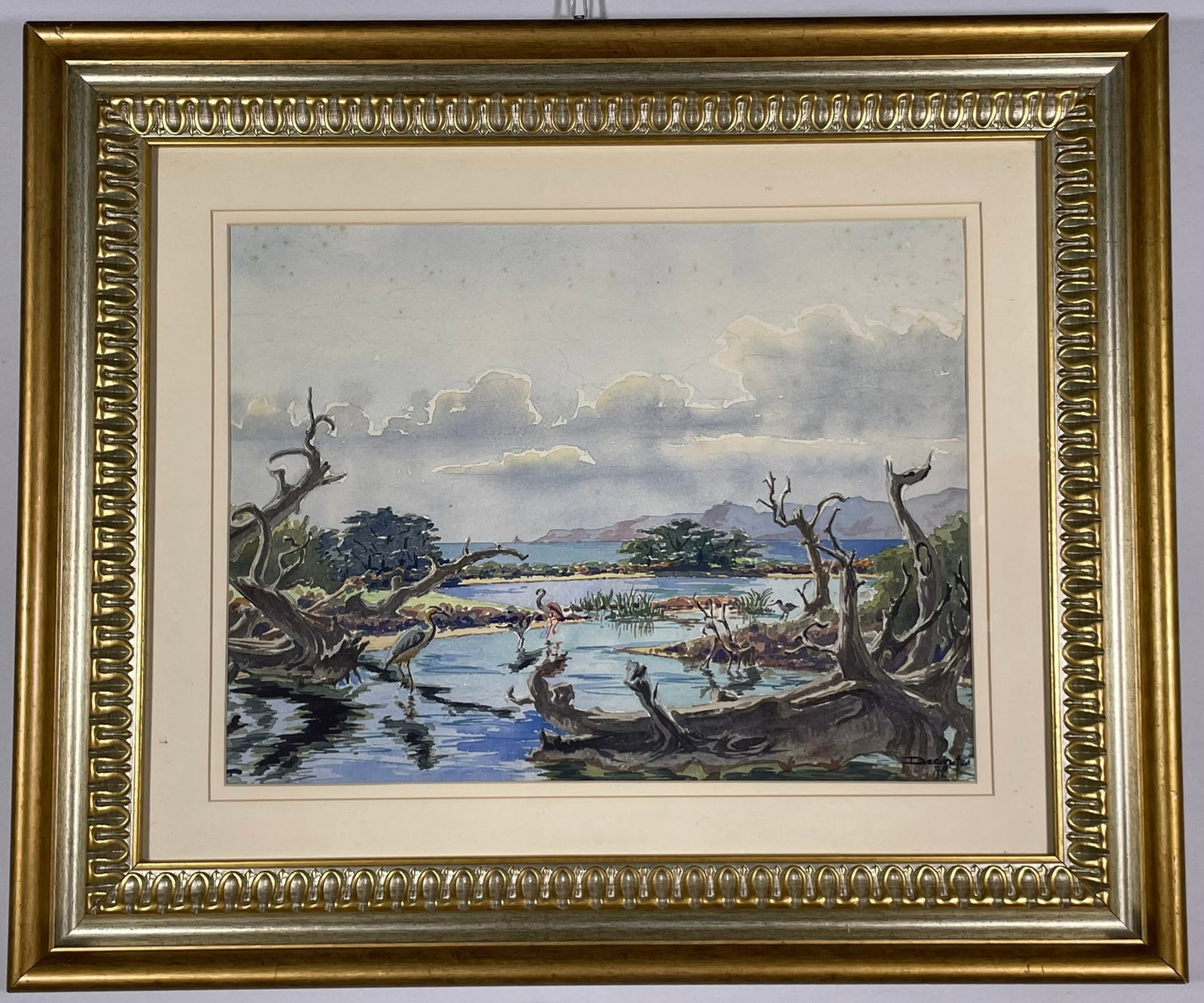 A French Painting of Landscape, A Signature Decorps (1 of 12)