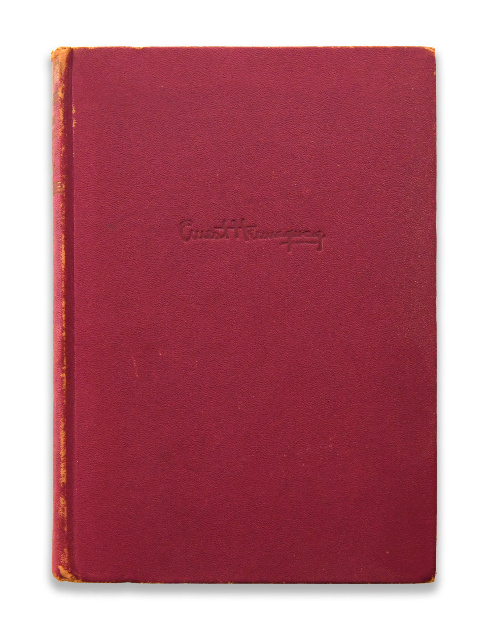 For Whom the Bell Tolls book, a Signature Ernest Hemingway (1 of 4)