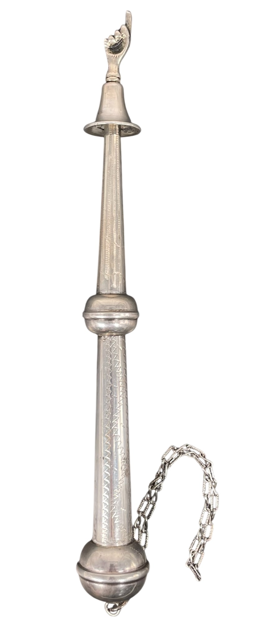 A Russian Silver Torah Pointer (Yad) (1 of 9)