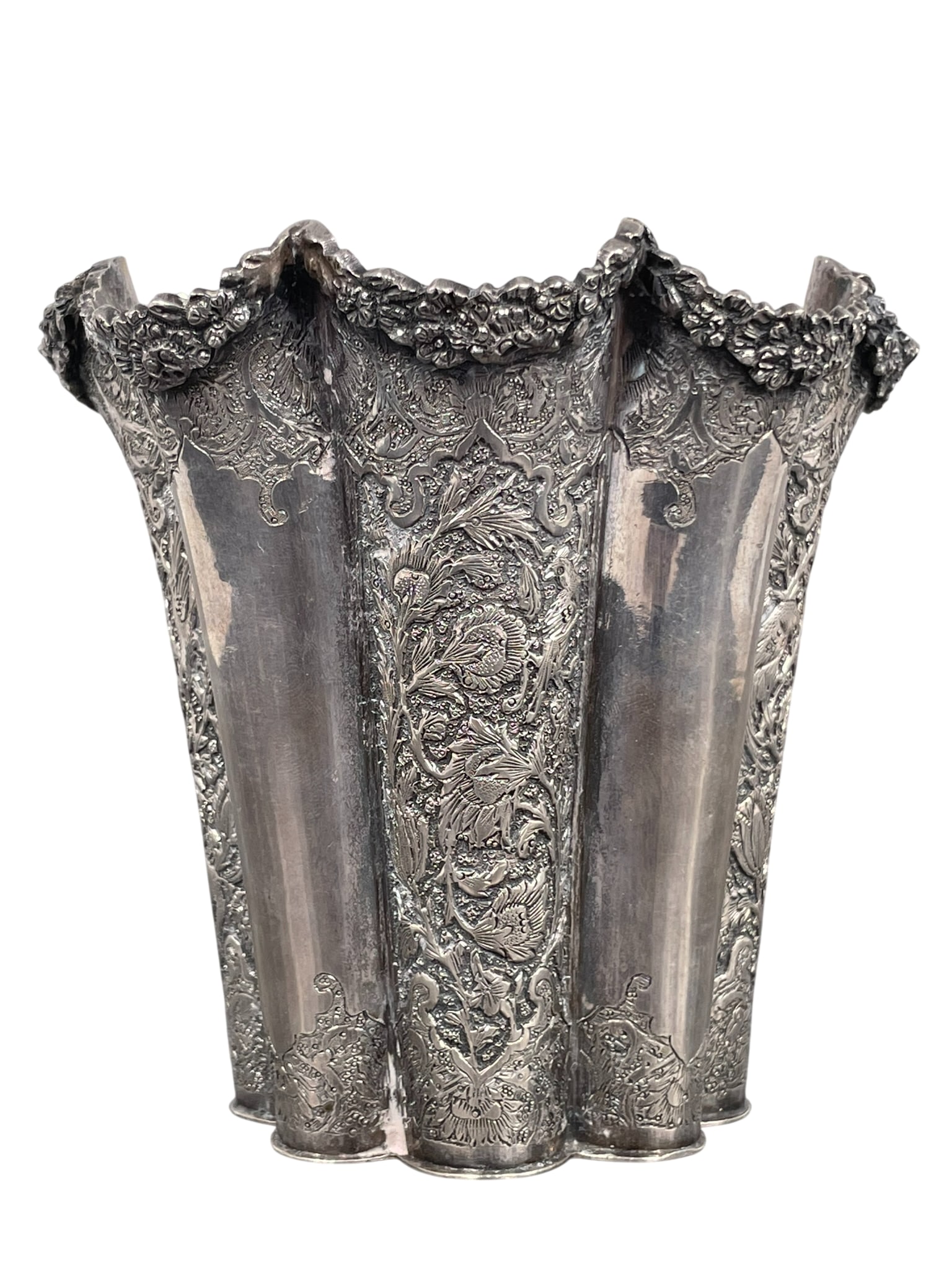 An Antique Persian Silver Vase (1 of 11)