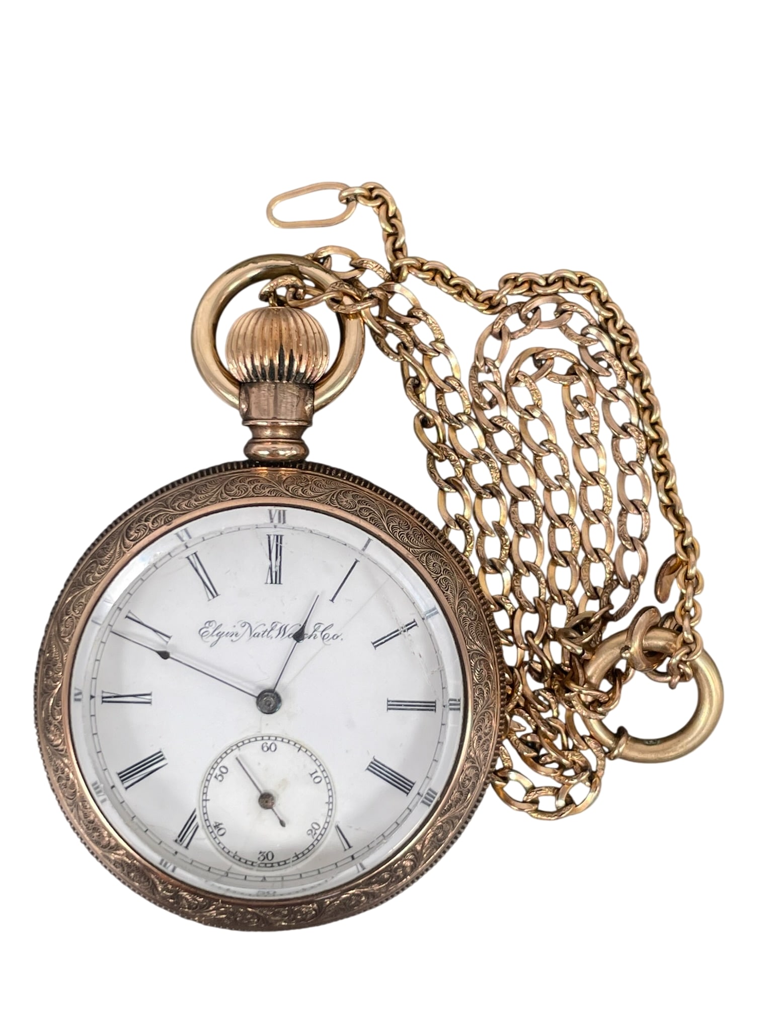 A Vintage Elgin National Watch Co. Pocket Watch (1 of 10)