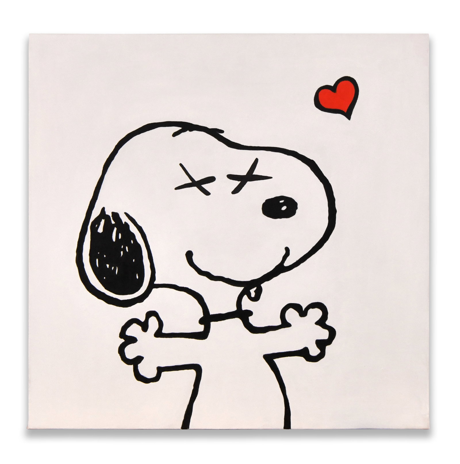 A Print 'Snoopy', Reproduction of KAWS' Work (1 of 2)