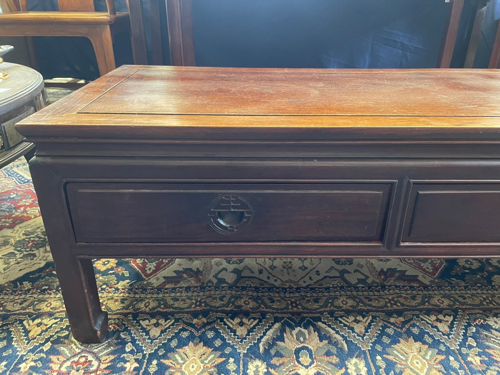 A Chinese Style Rectangular Low Table - 4