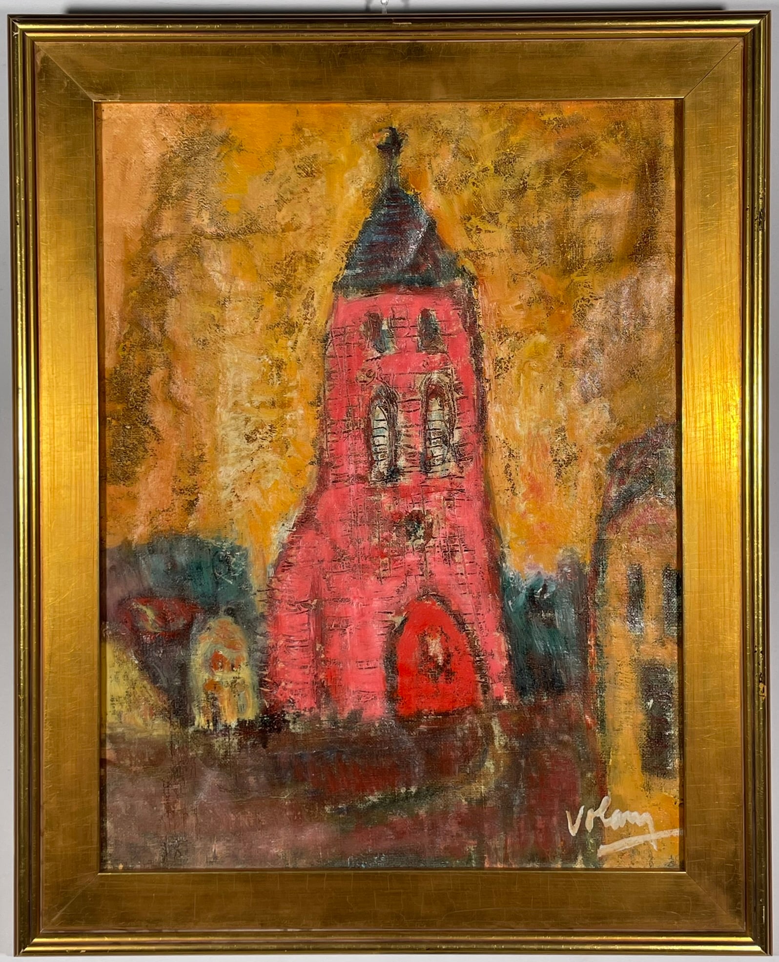 A Vietnamese Painting of a Church, Jean Volang (1 of 11)