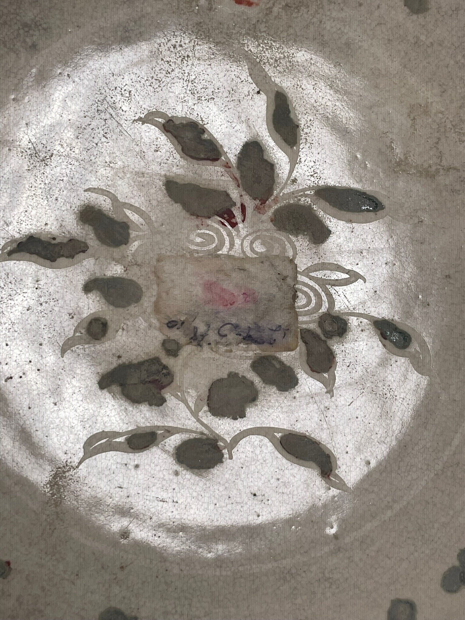 Two Painted Dishes - 8