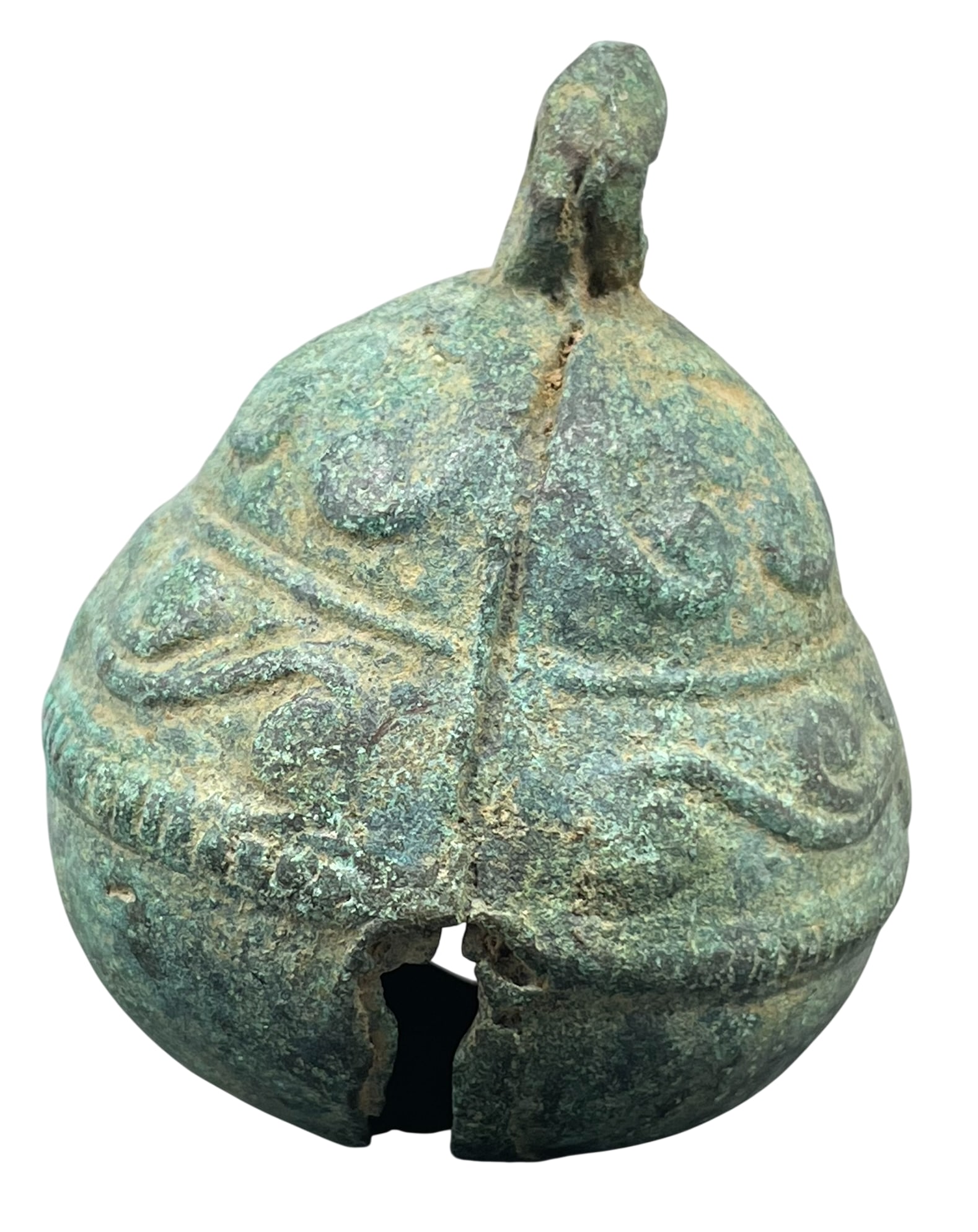 A Vietnamese Dong Son Bronze Cow Bell: A Private Collection of a Retiring University Professor.