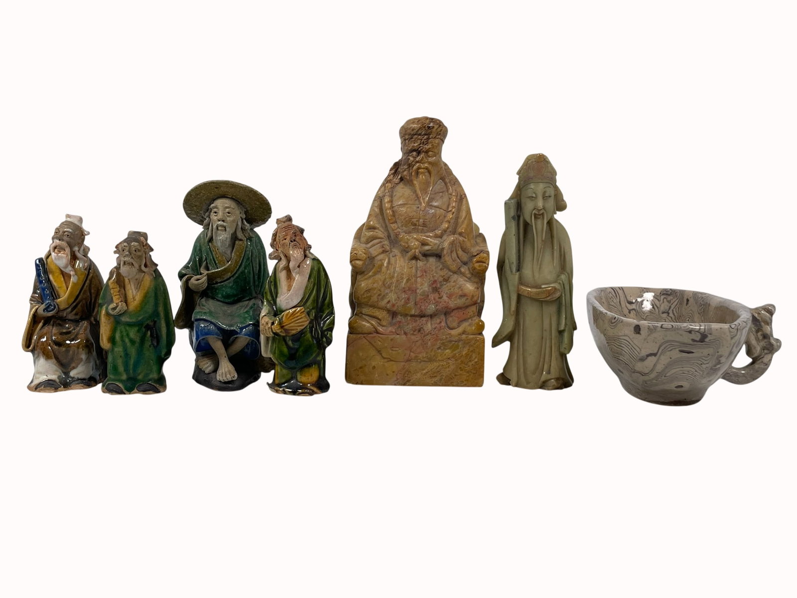 A Group of Seven Chinese Decorative Objects (1 of 17)